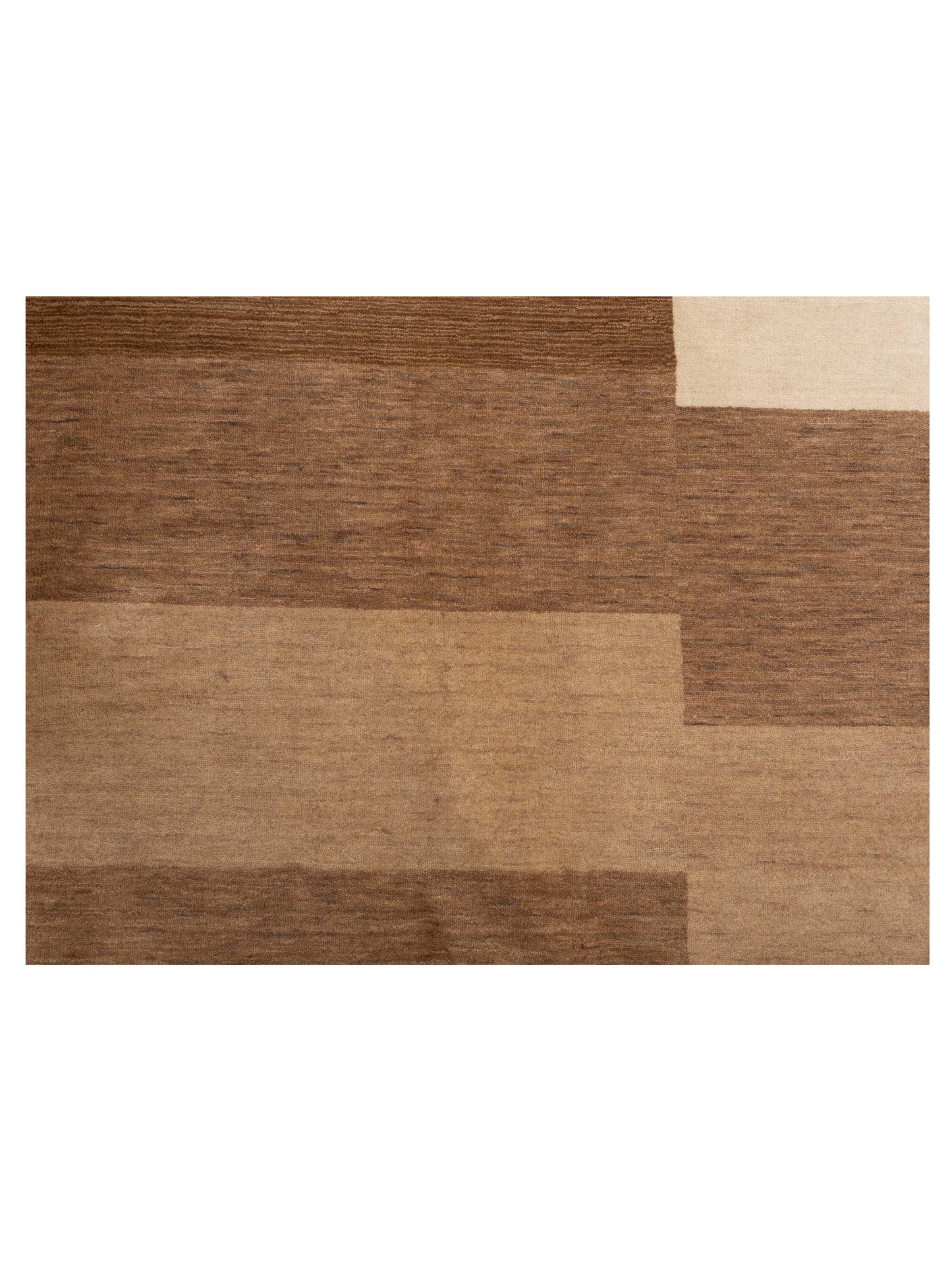 Tibarra Brown 7.11x11.1 Hand Knotted Rug