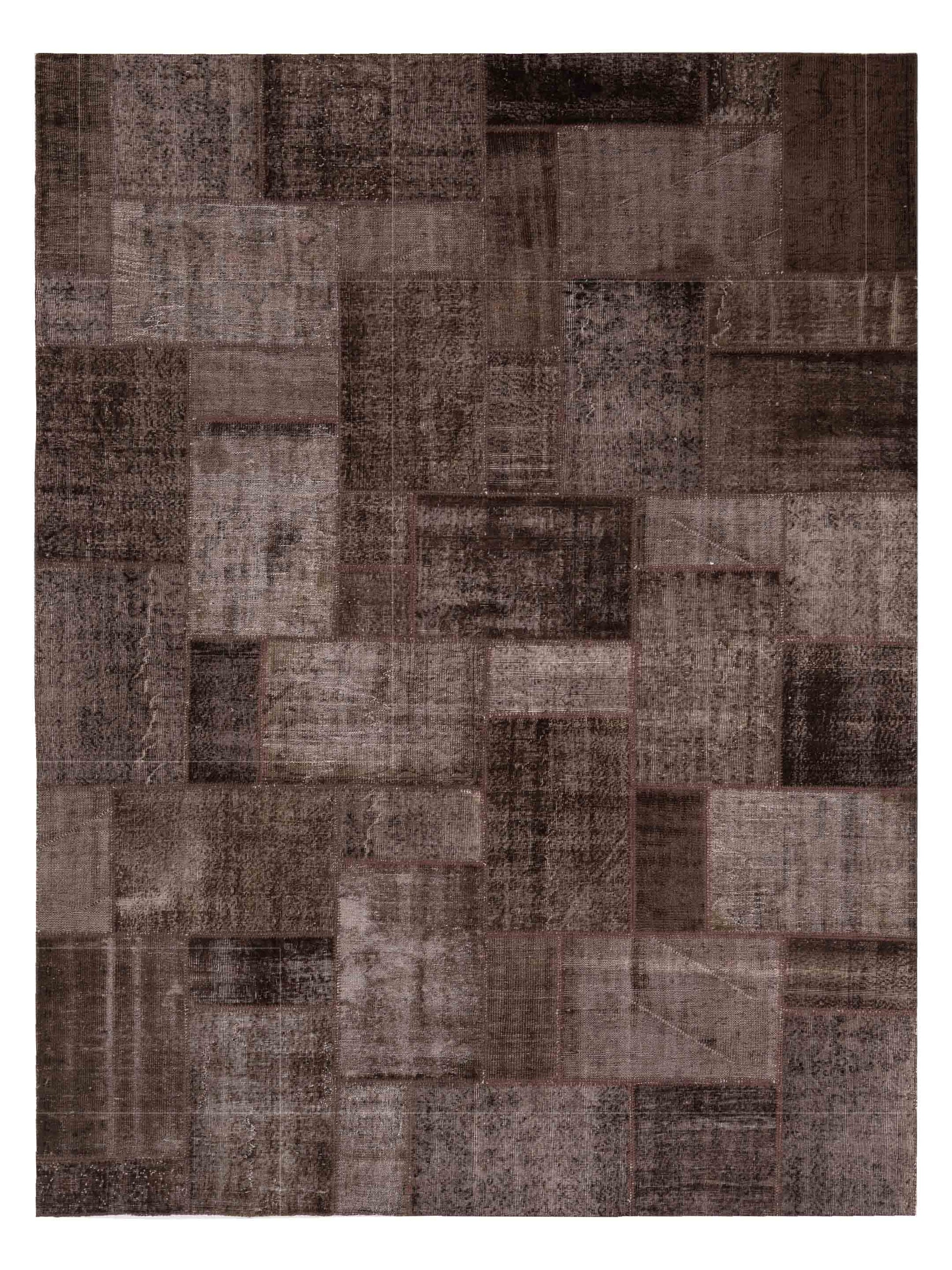Pasha Turkish Vestige Patchwork  Brown  Contemporary