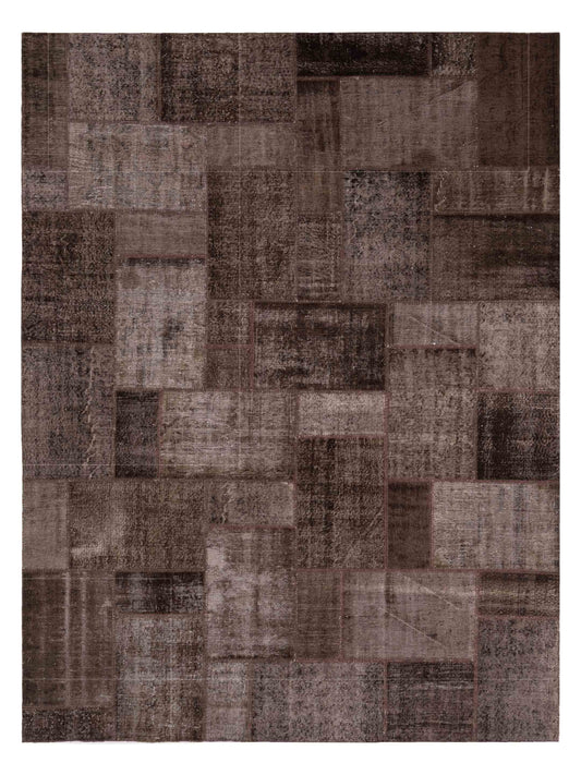 Pasha Turkish Vestige Patchwork  Brown  Contemporary