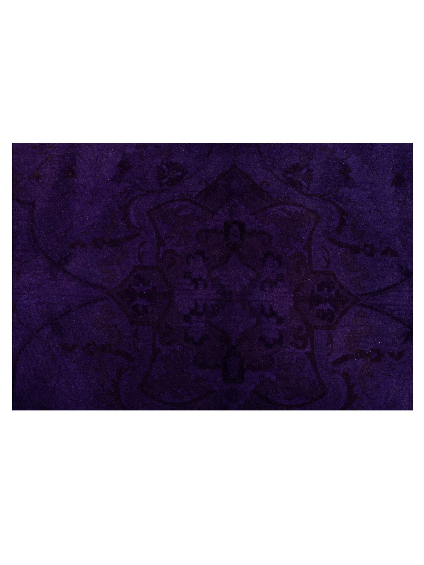 Vintage Purple 8.1x9.10 Hand Knotted Rug