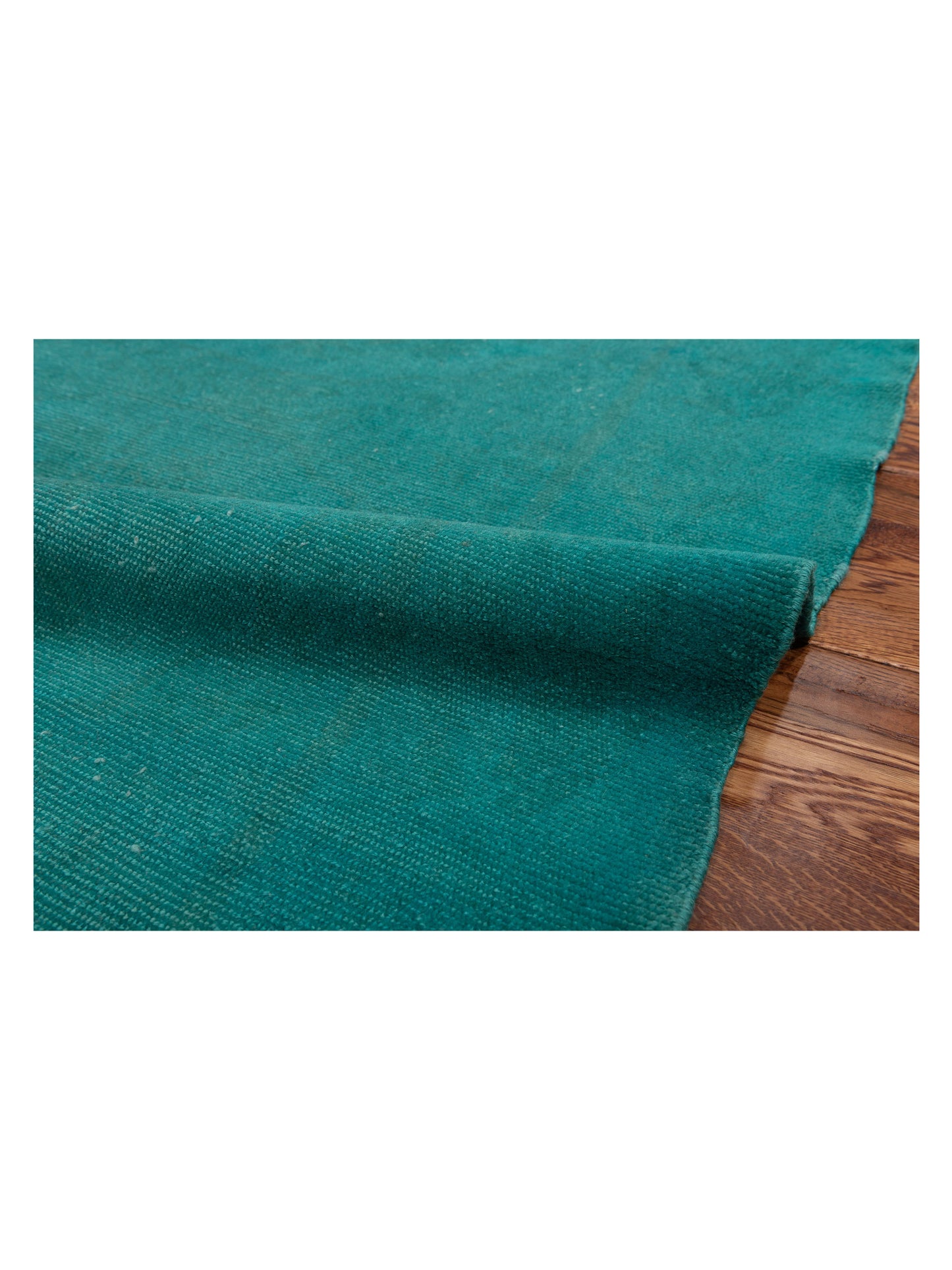 Vintage Turquoise 5x6.1 Hand Knotted Rug