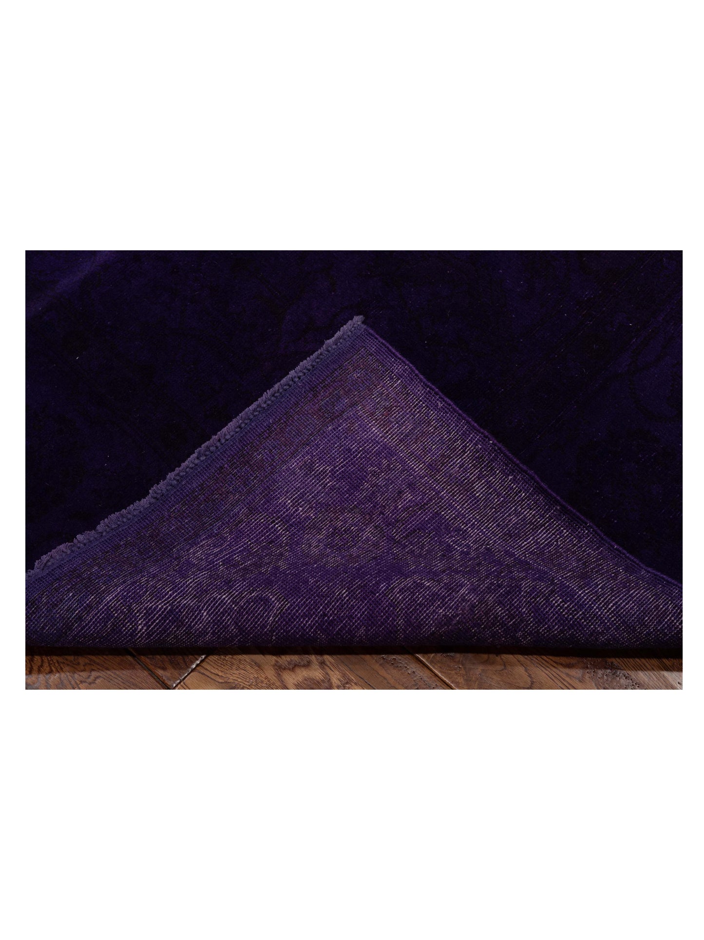 Vintage Purple 9x11.10 Hand Knotted Rug