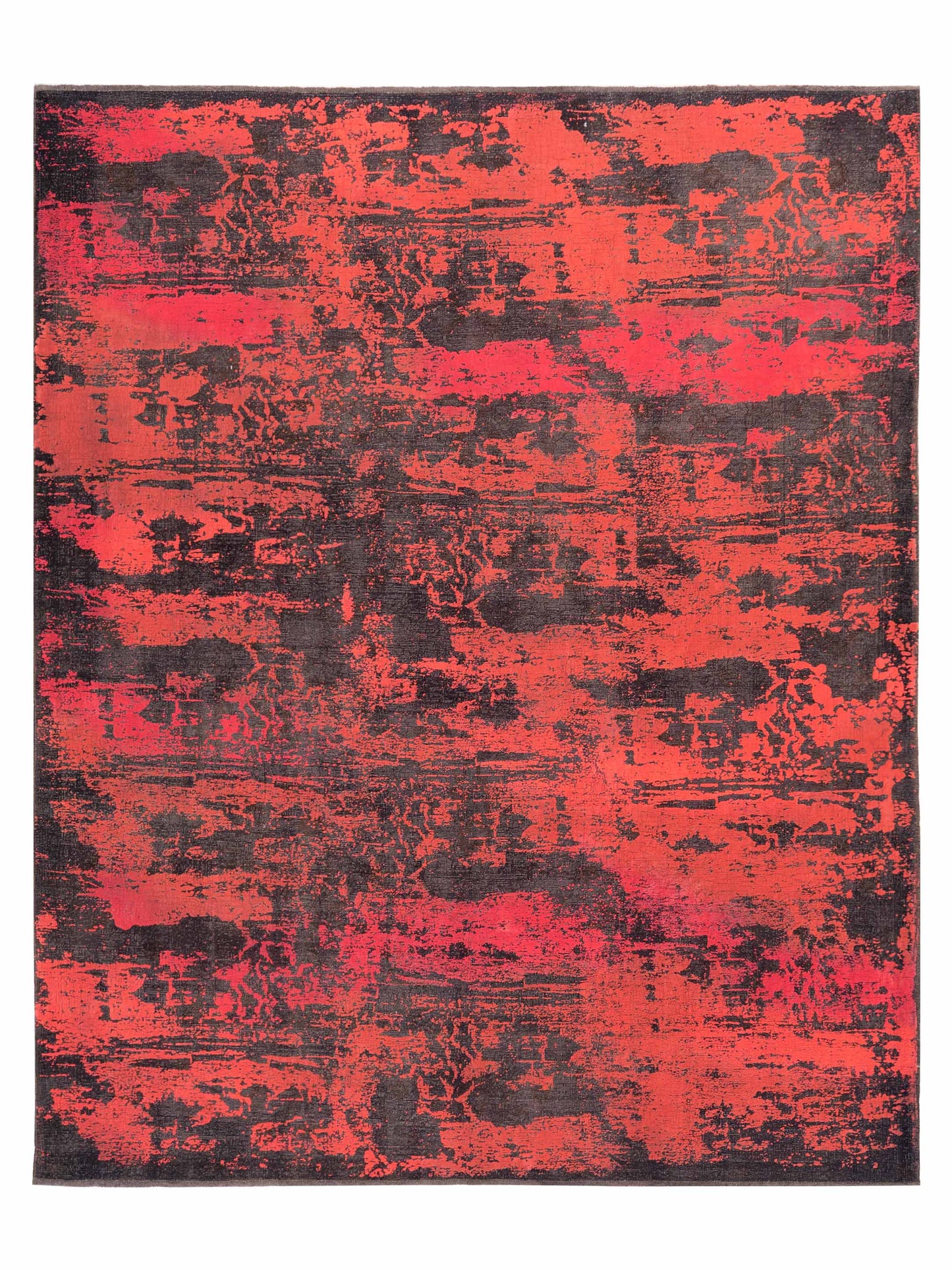 Pasha Vintage  Black Orange Contemporary