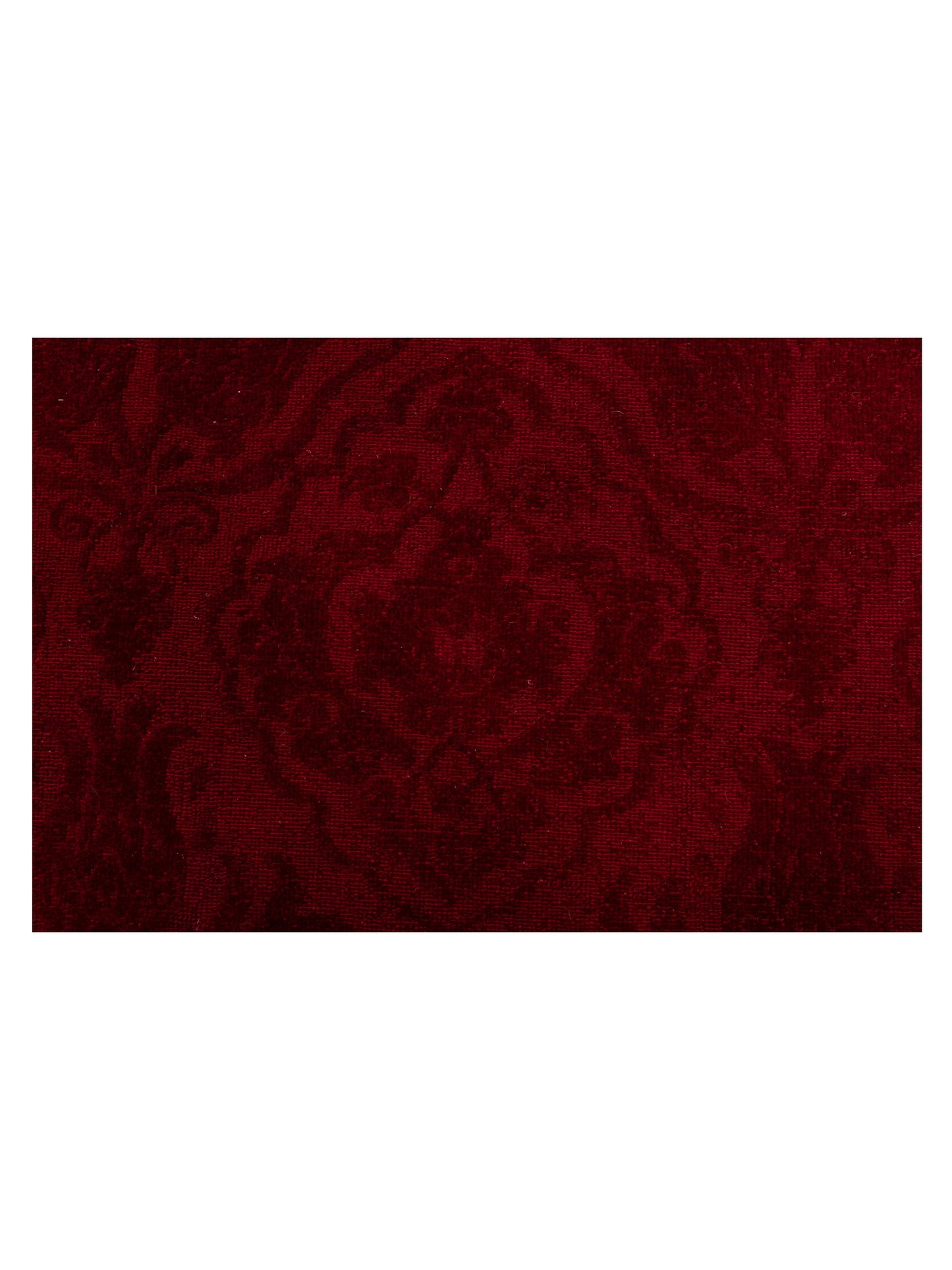Rechromia Red Red 9.5x11.8 Hand Knotted Rug