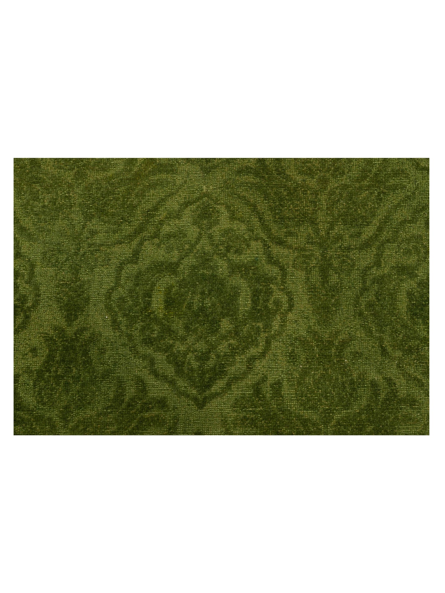 Rechromia Green Green 6.4x8.10 Hand Knotted Rug