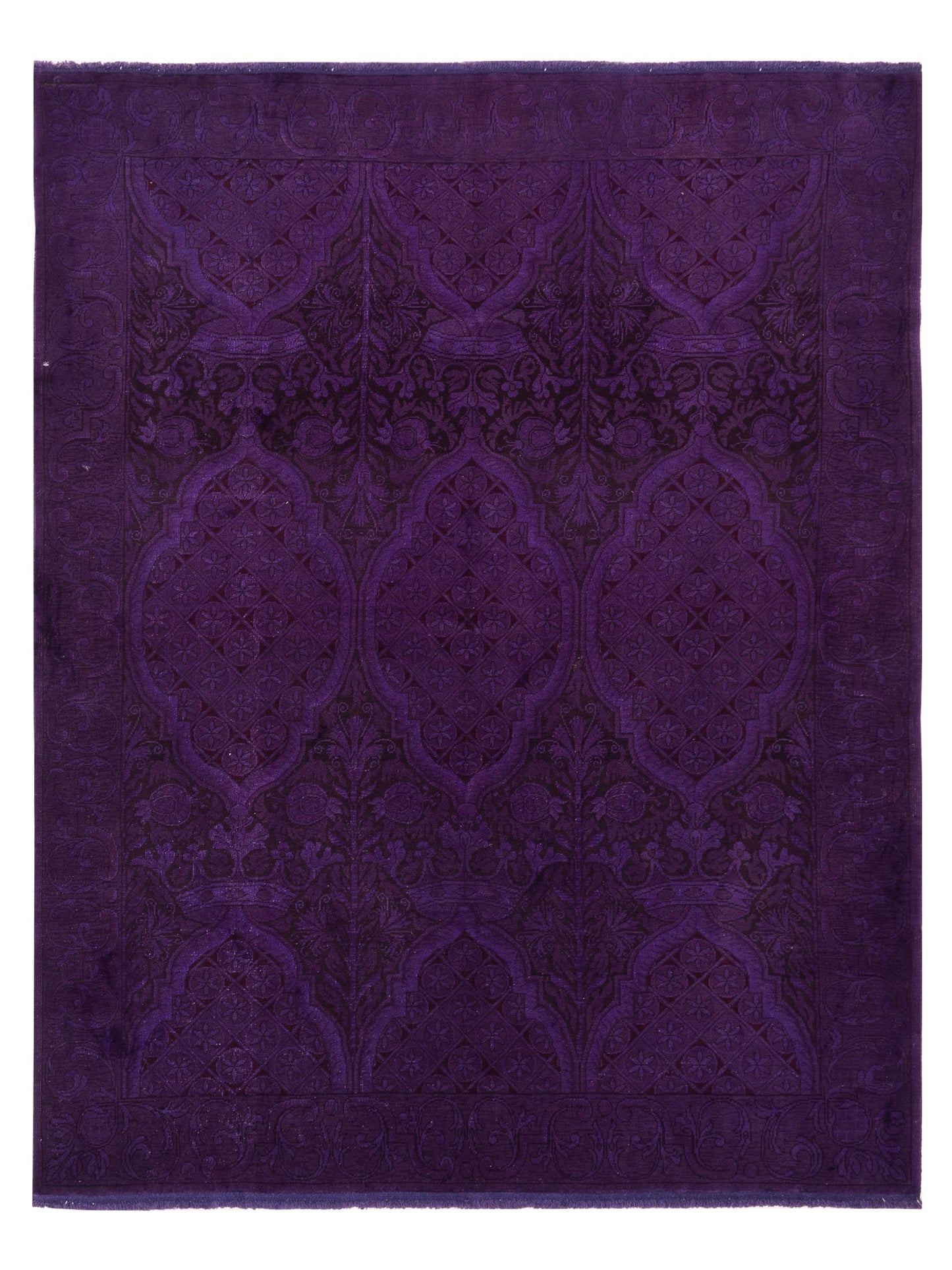Pasha Vintage  Purple  Contemporary