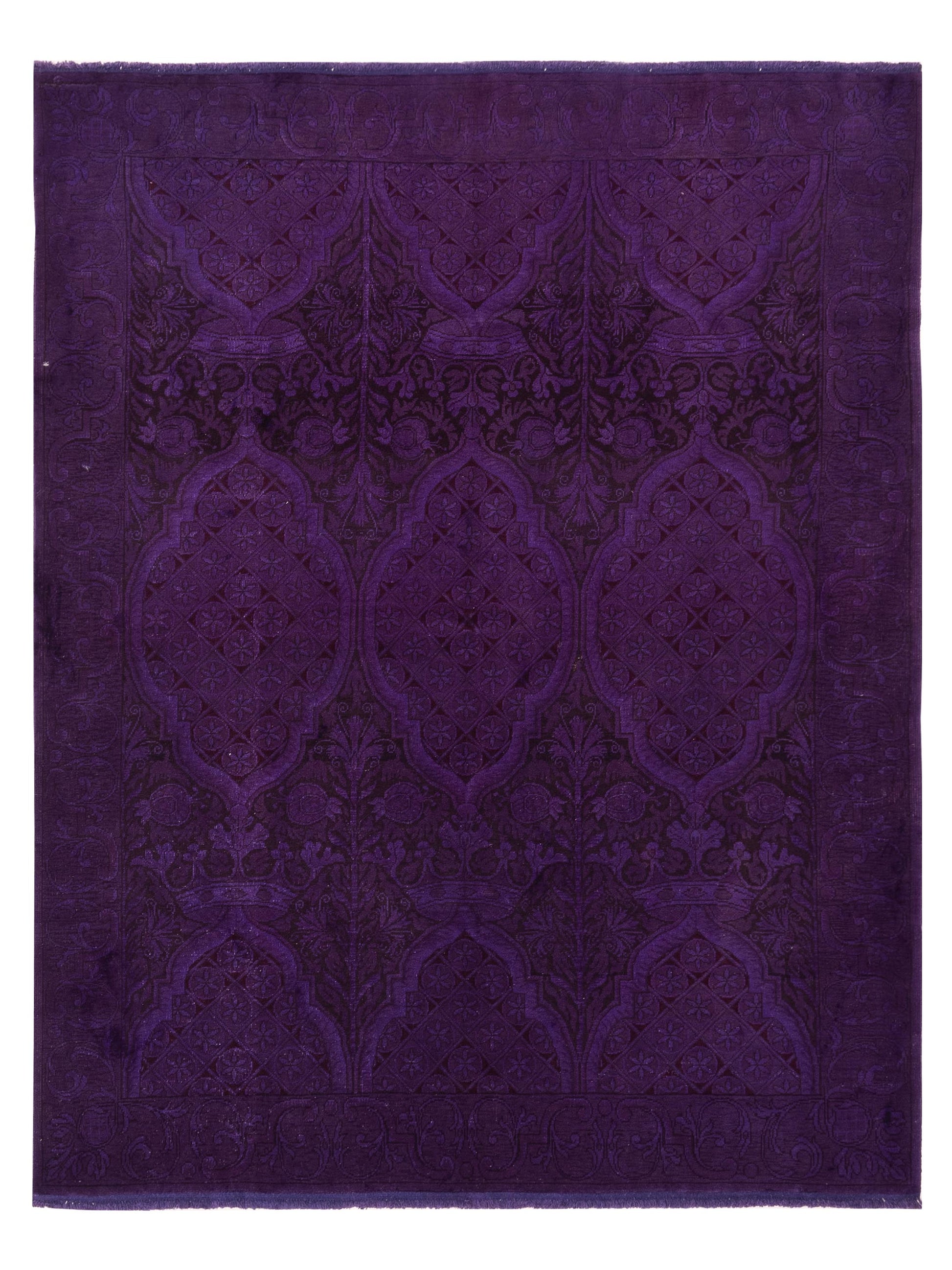 Pasha Vintage  Purple  Contemporary