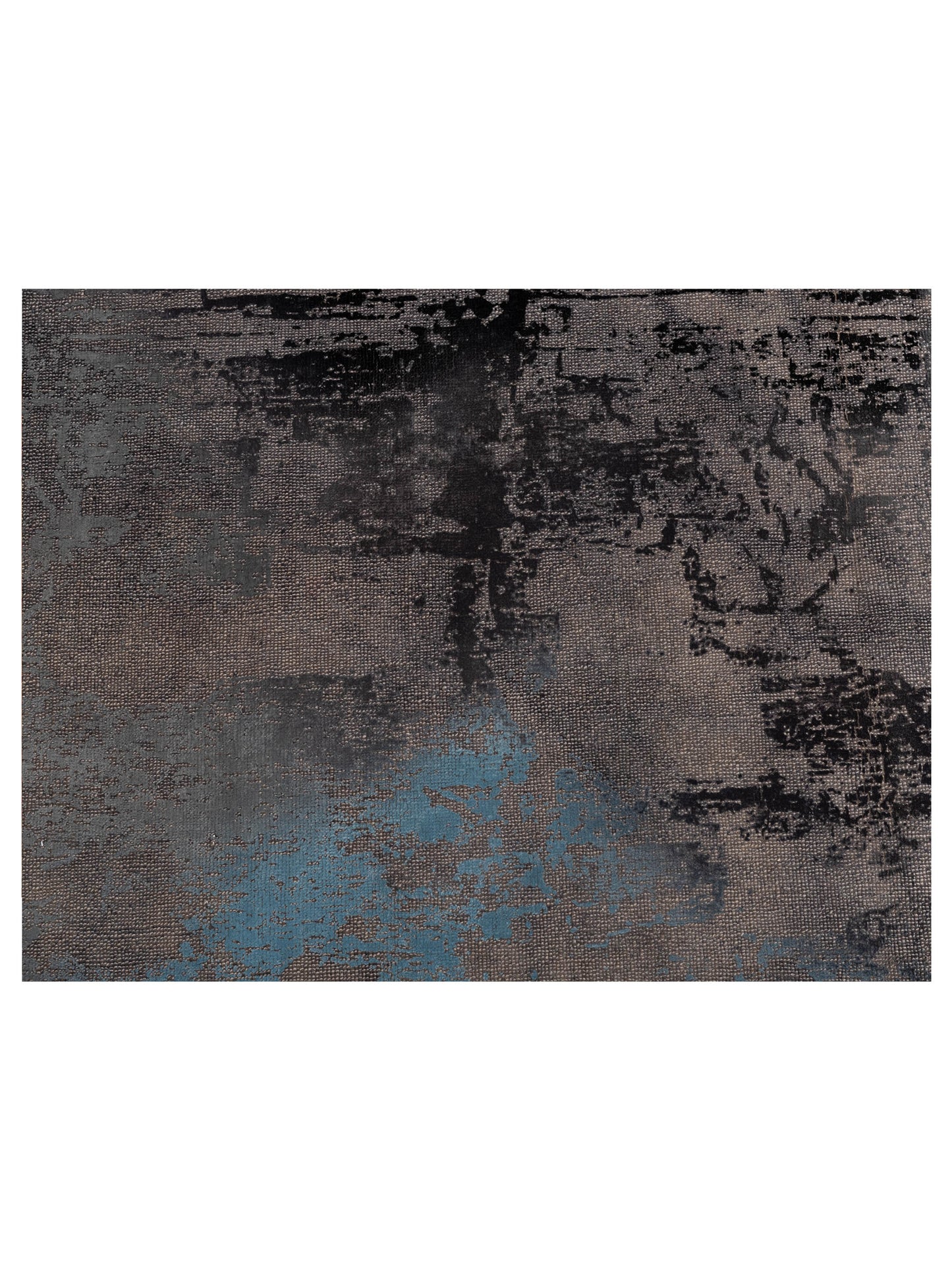 Vintage Gray 8.6x11.8 Hand Knotted Rug