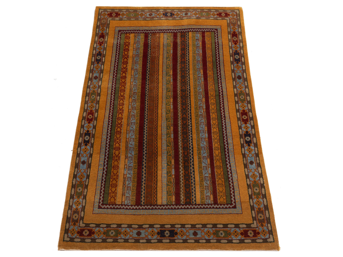 Shalanta Multi 4.2x5.10 Hand Knotted Rug