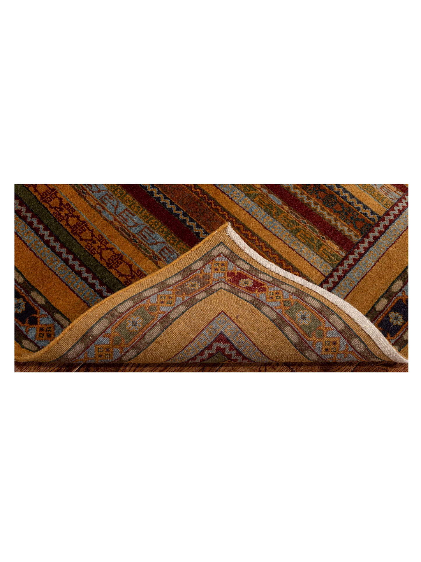 Shalanta Multi 4.2x5.10 Hand Knotted Rug