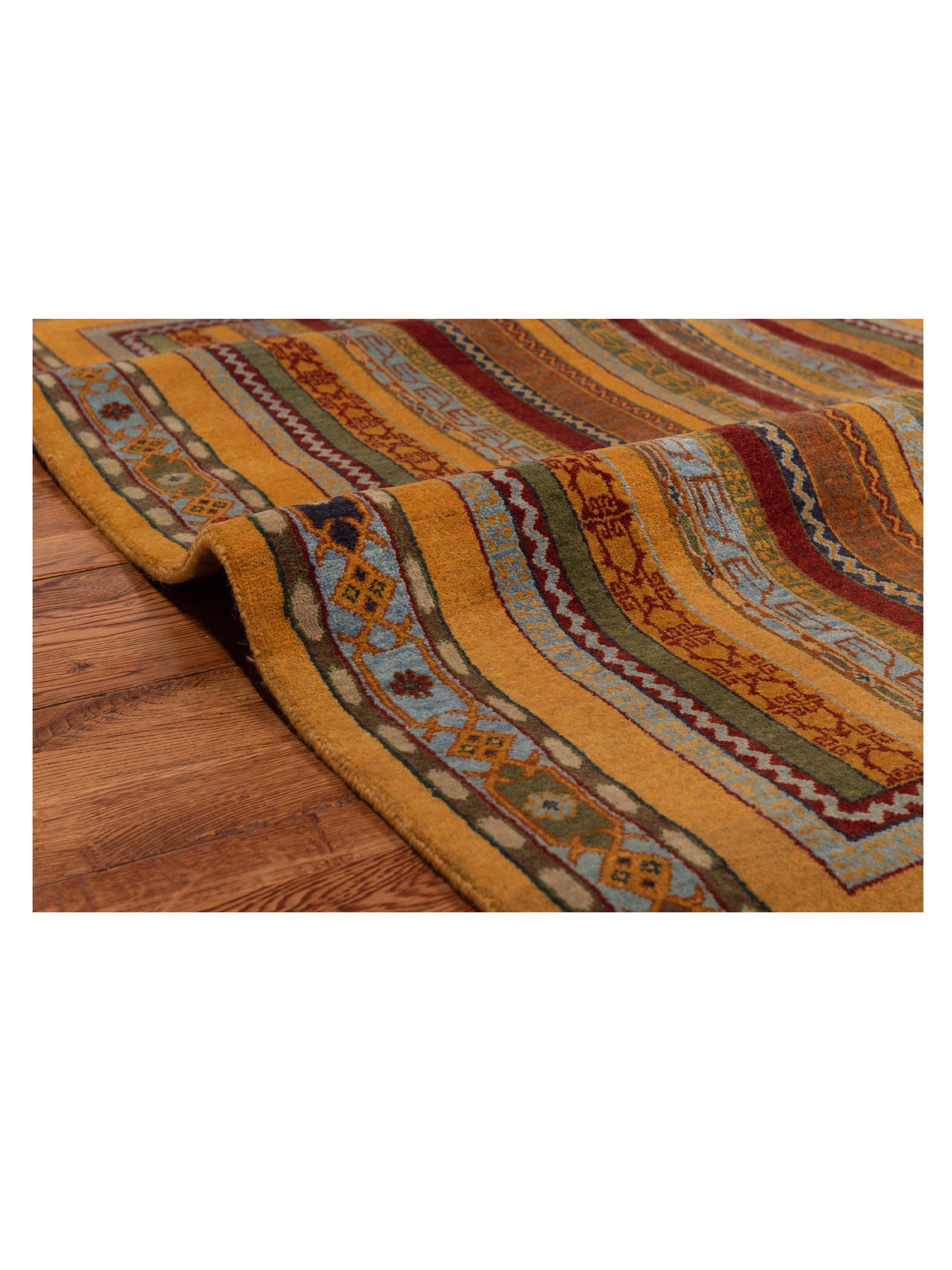 Shalanta Multi 4.2x5.10 Hand Knotted Rug