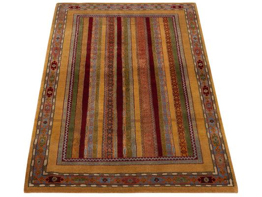 Shalanta Multi 4x5.11 Hand Knotted Rug