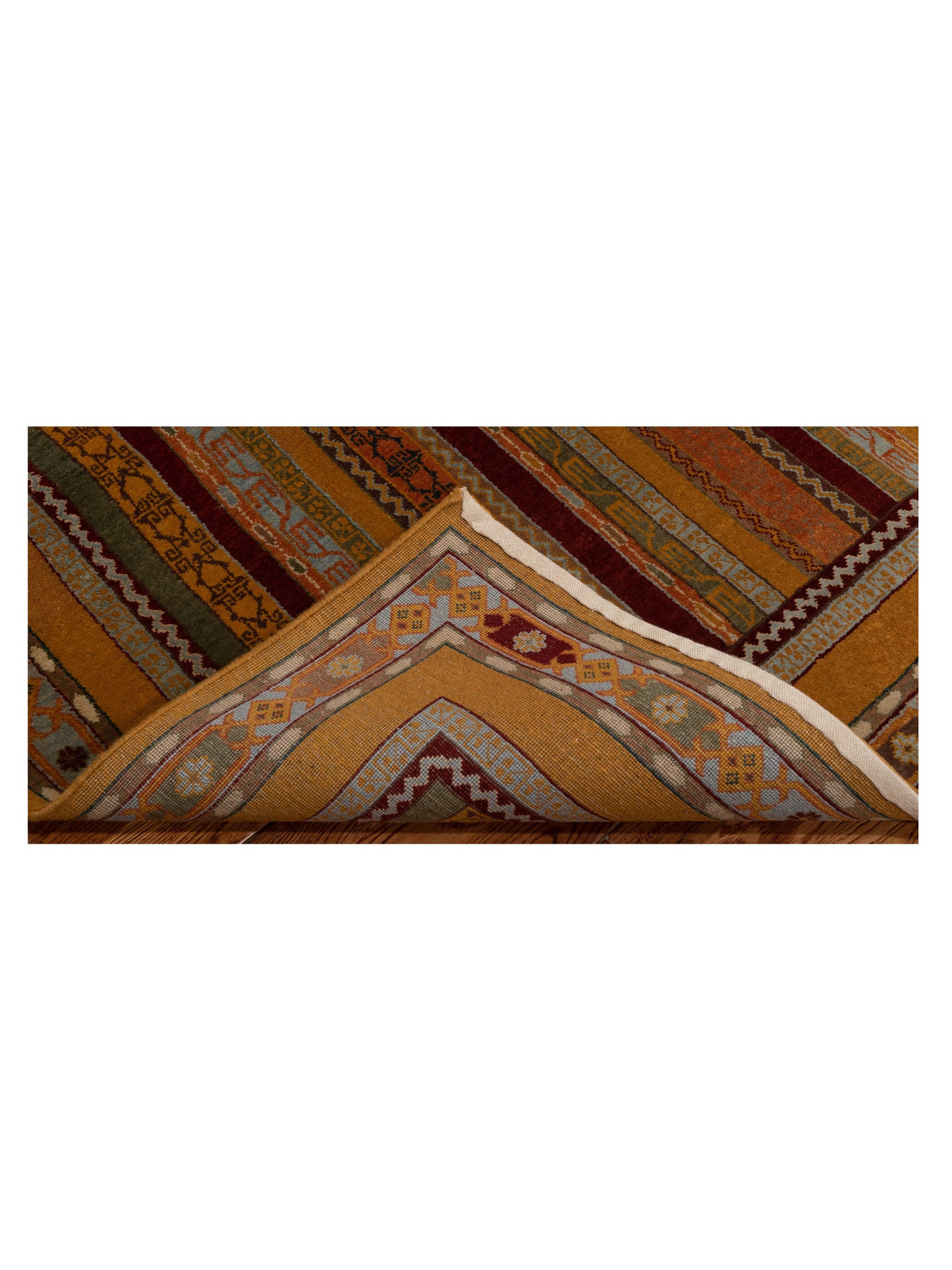 Shalanta Multi 4.1x6 Hand Knotted Rug