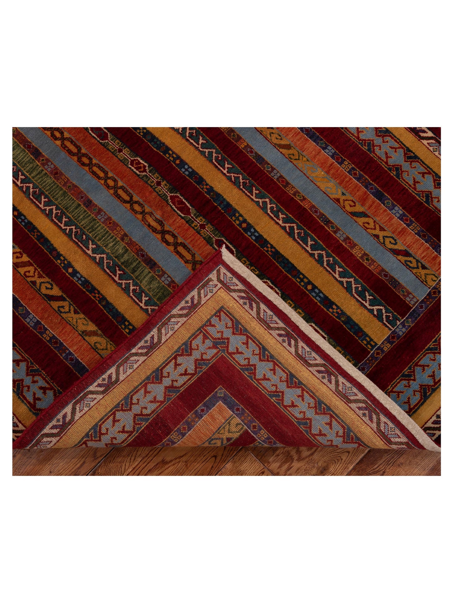 Shalanta Multi 4.1x5.10 Hand Knotted Rug