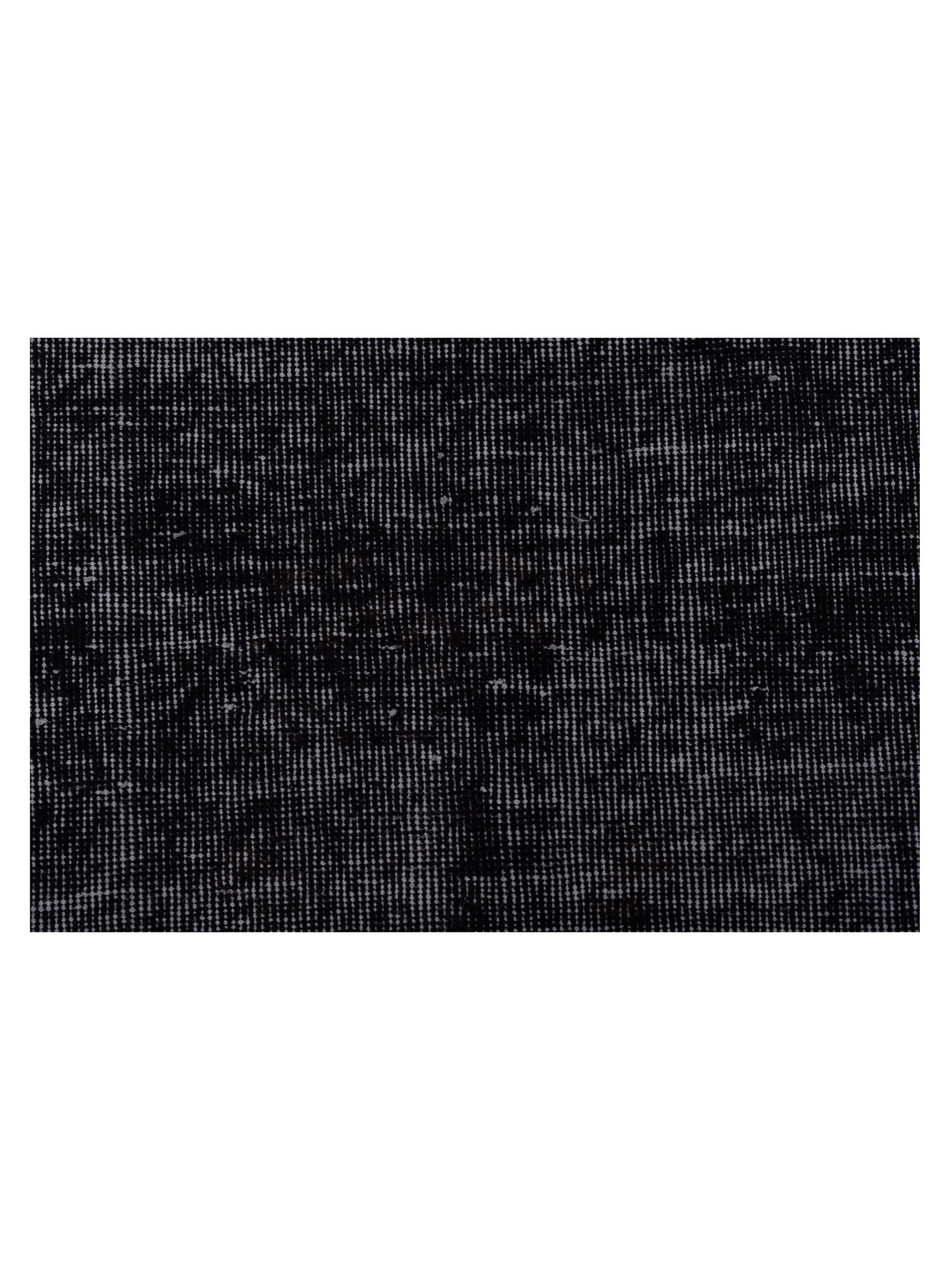 Vintage Charcoal 5.10x9.2 Hand Knotted Rug