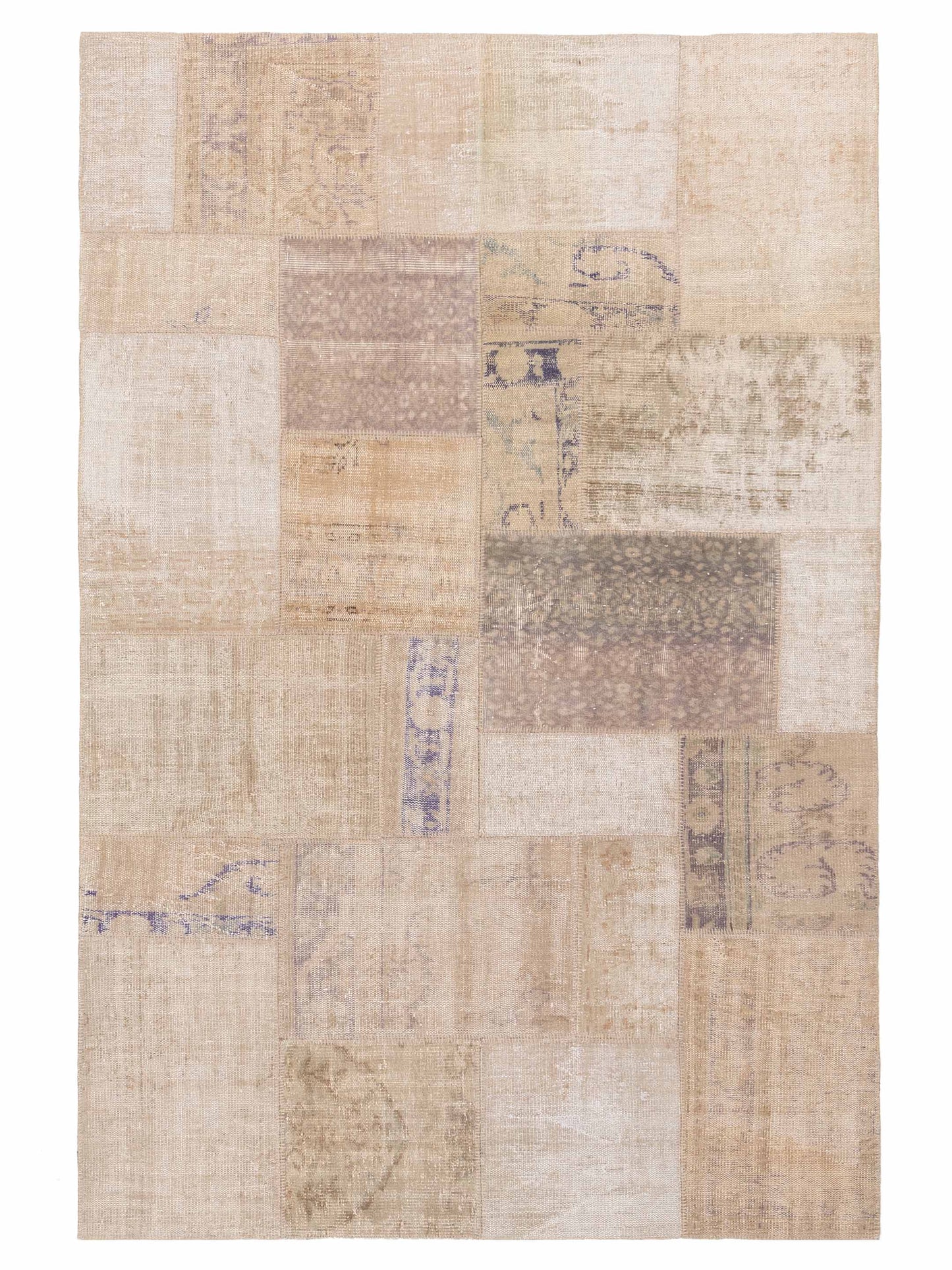 Pasha Turkish Vestige Patchwork  Natural  Contemporary