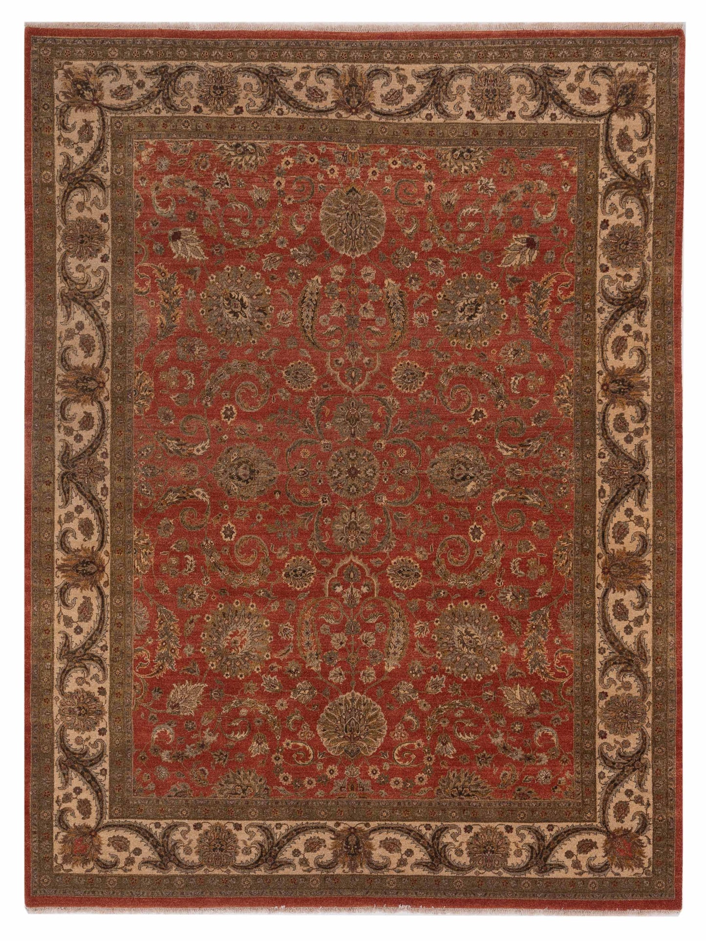 Rajpur Haji Jalili  Rust Ivory Transitional