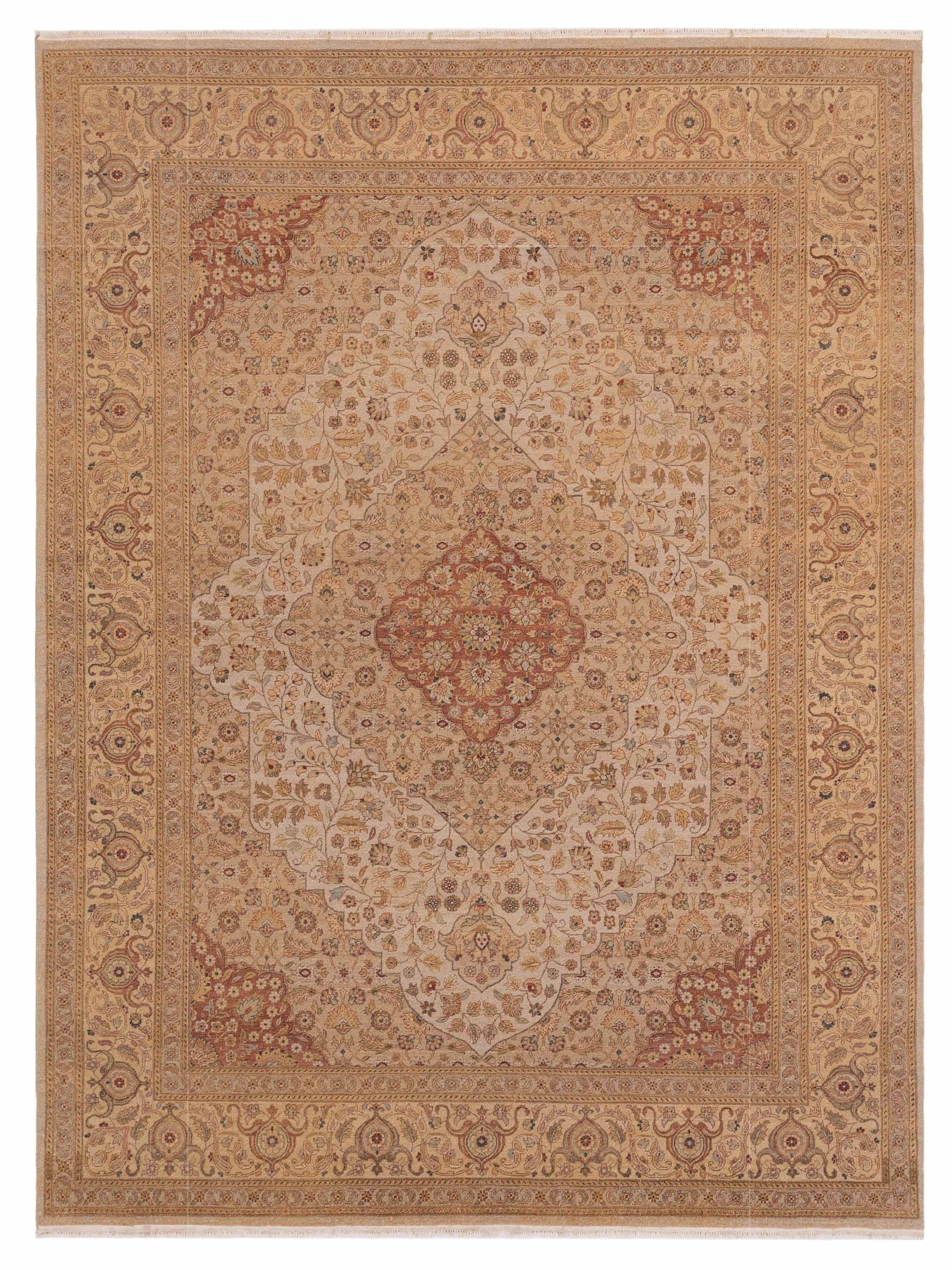 Rajpur Haji Jalili  Beige Gold Transitional