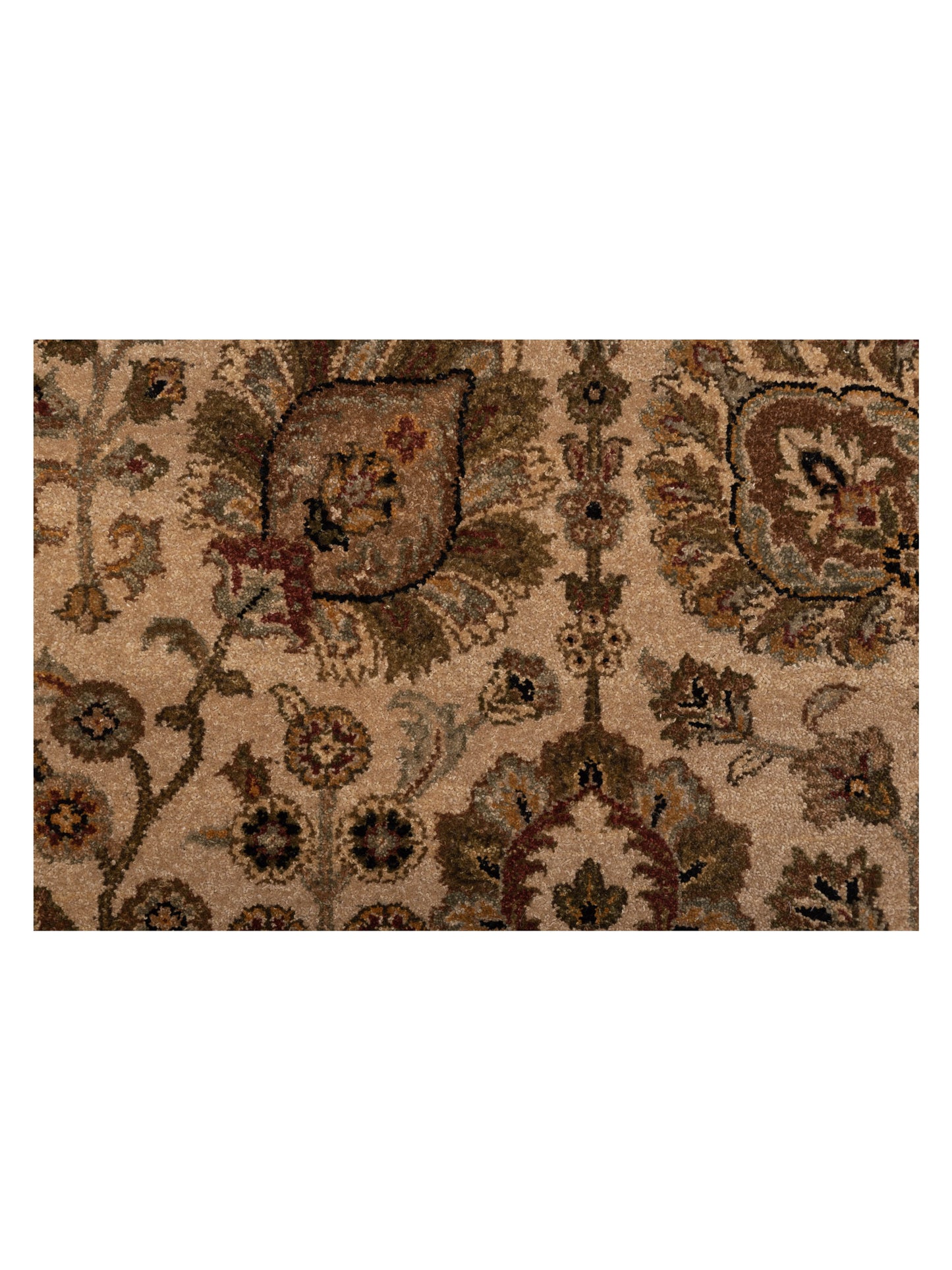 Jallira Beige Gold 6.1x8.6 Hand Knotted Rug