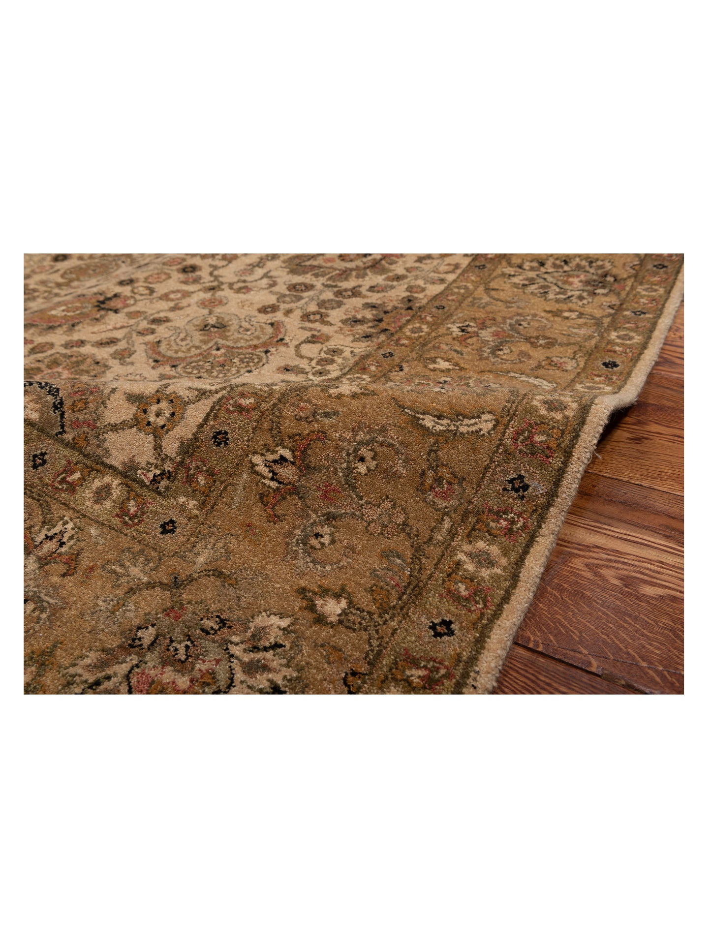 Jallira Beige Gold 6x8.9 Hand Knotted Rug