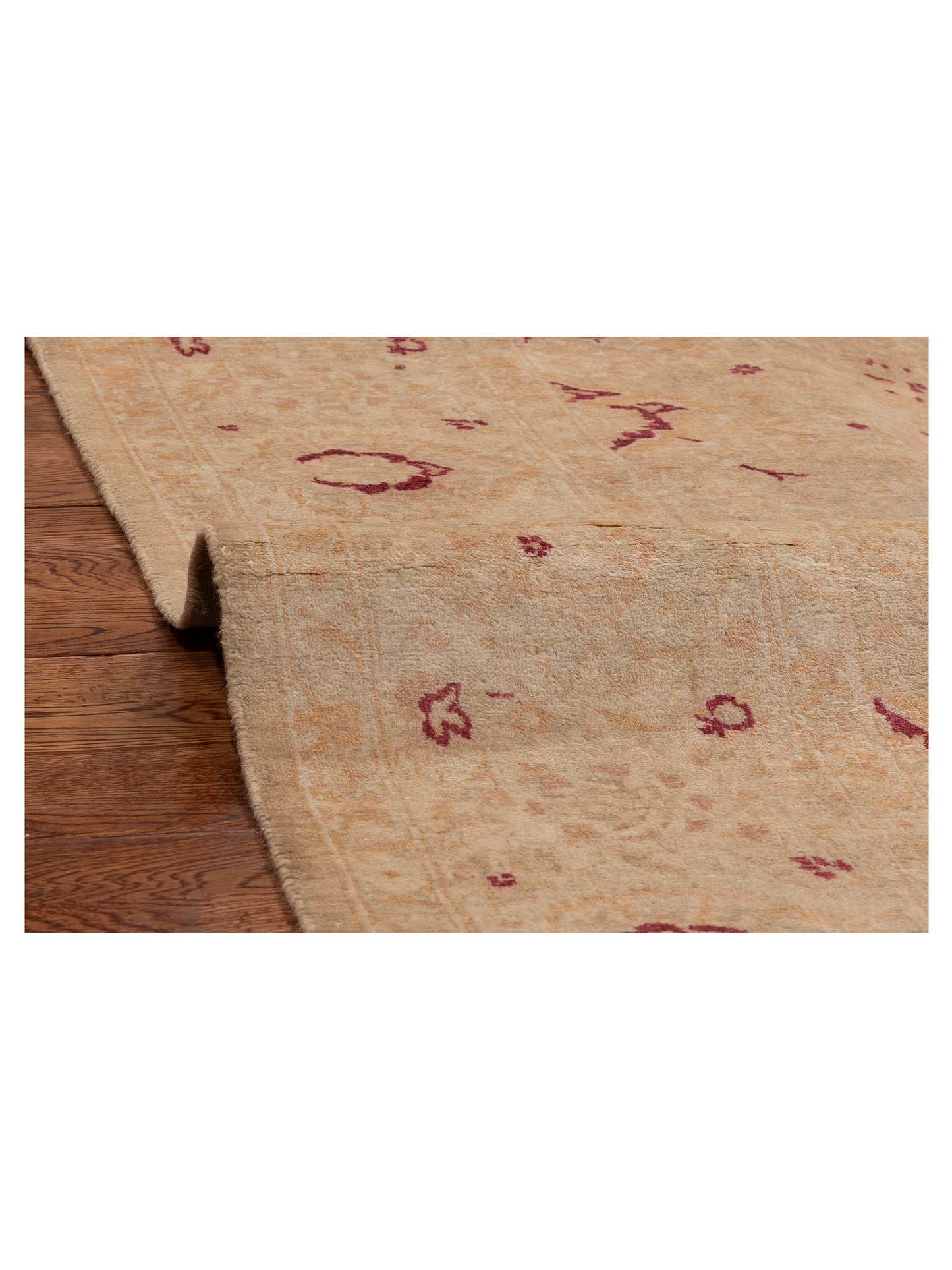 Jallira Lemon Yellow Lemon Yellow 5.2x9 Hand Knotted Rug