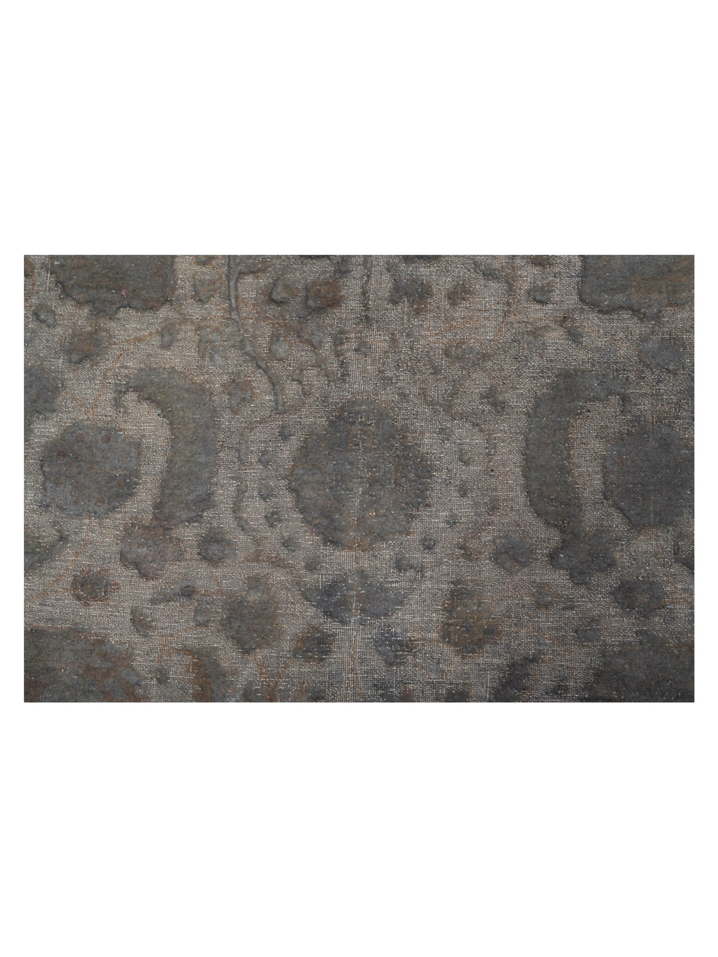 Vintage Gray 10.2x14 Hand Knotted Rug