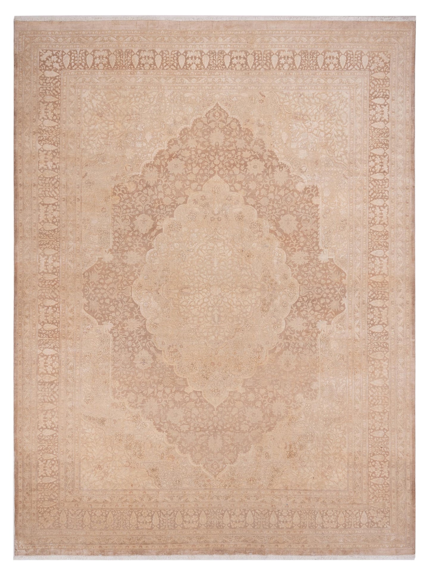 Pasha Vintage  Beige Brown Transitional