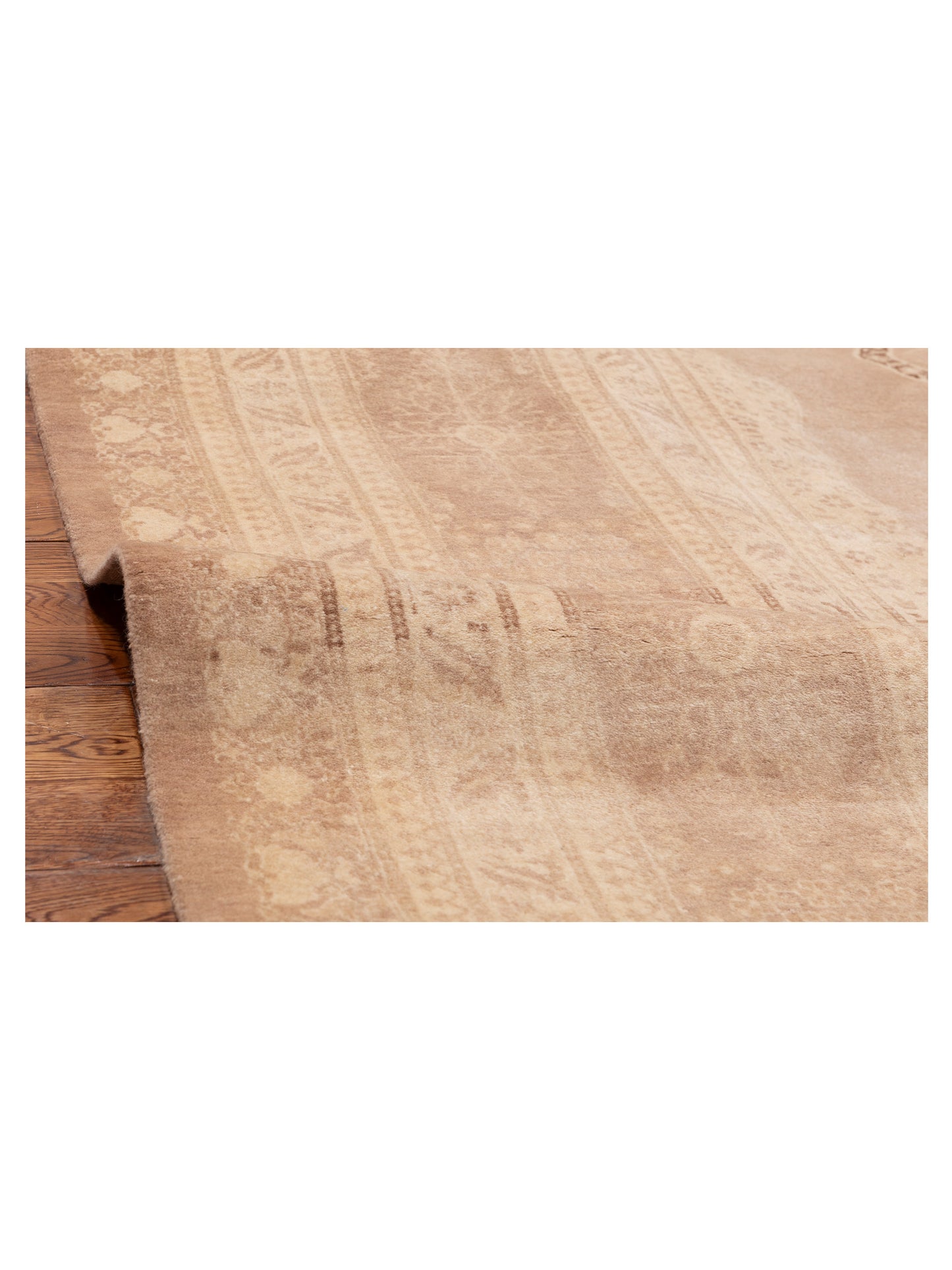 Jallira Brown Brown 8.3x10 Hand Knotted Rug