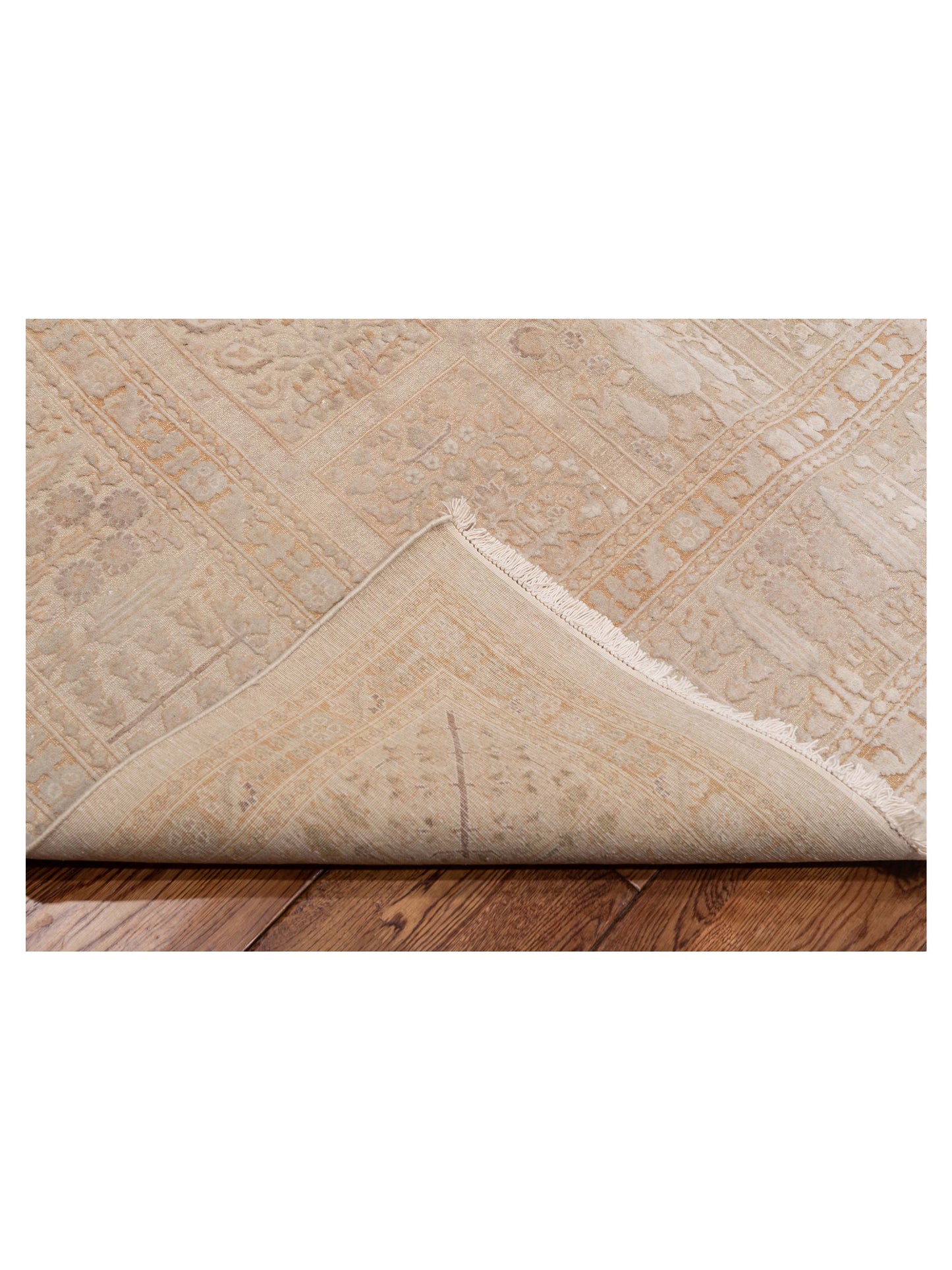 Jallira Beige 8x10.1 Hand Knotted Rug