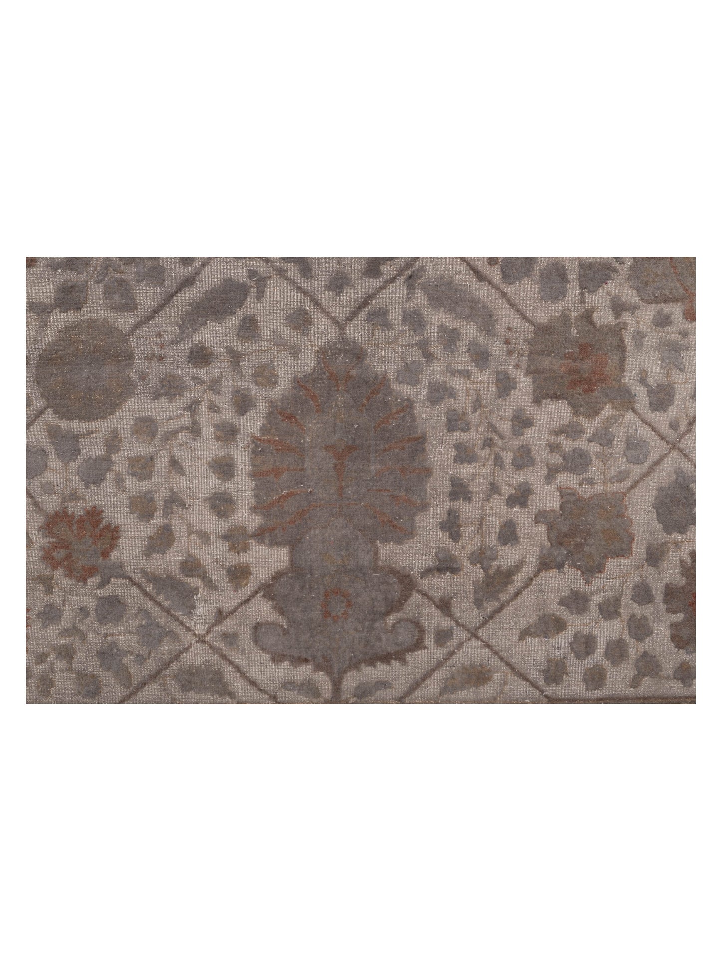 Jallira Gray 9x12.5 Hand Knotted Rug