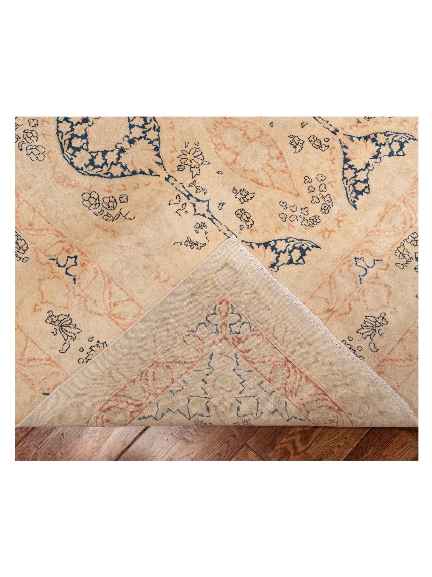 Jallira Ivory Ivory 9.1x12.1 Hand Knotted Rug