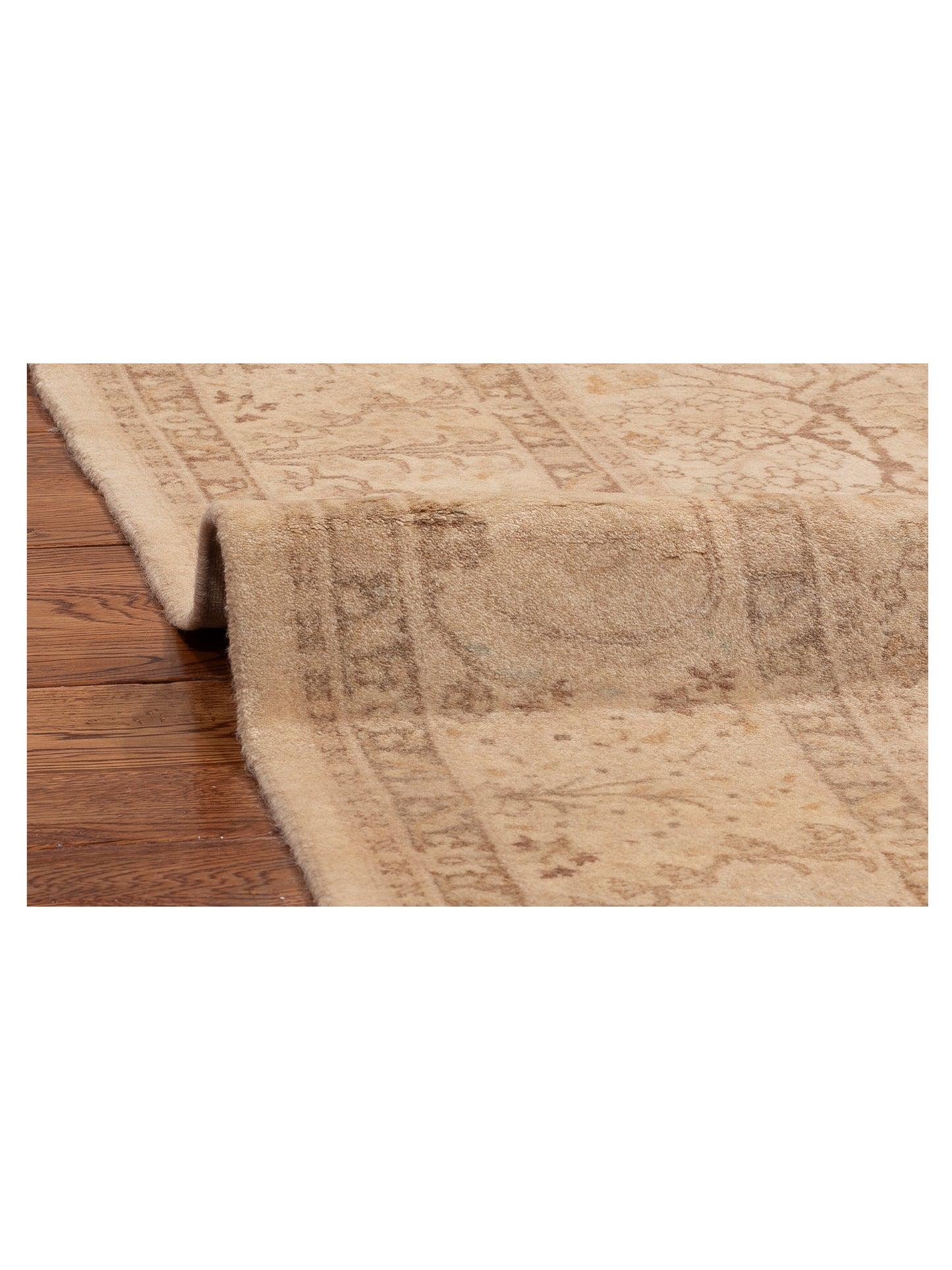 Jallira Beige 5.1x7.9 Hand Knotted Rug