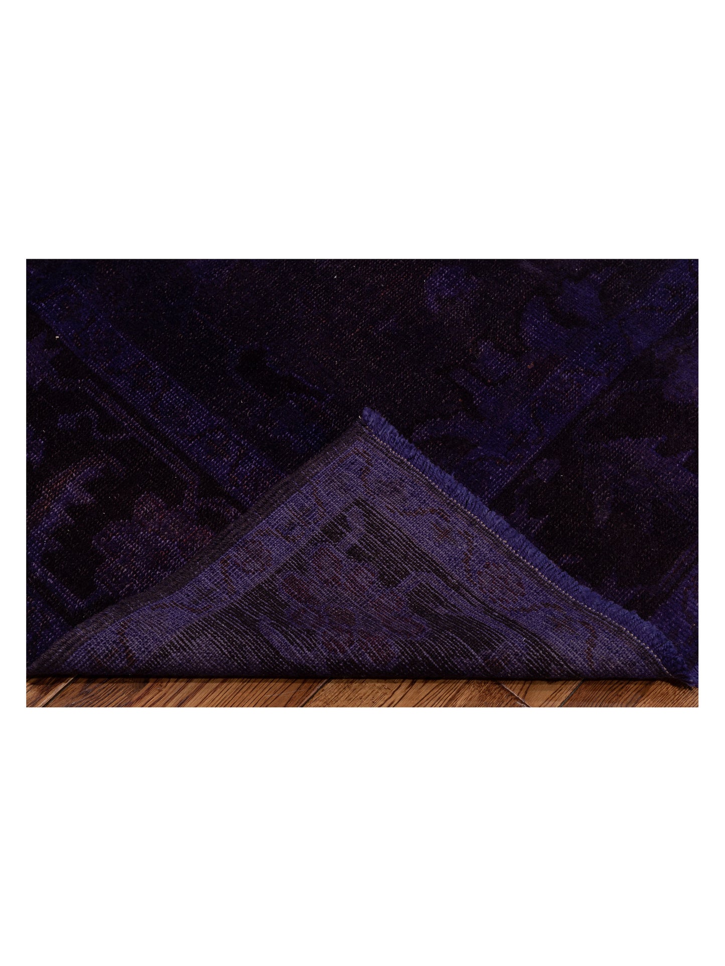 Vintage Purple 8.4x8.8 Hand Knotted Rug