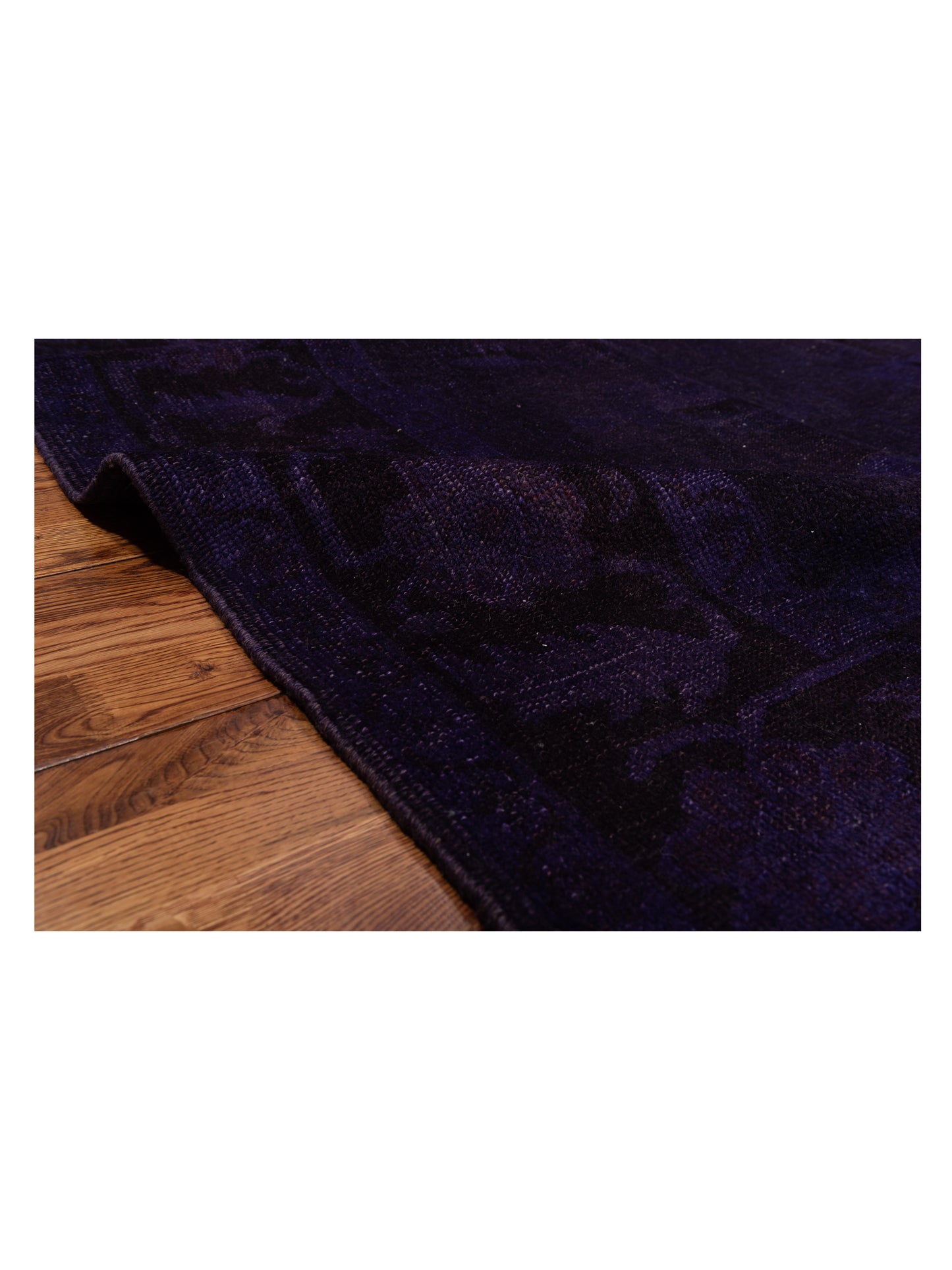 Vintage Purple 8.4x8.8 Hand Knotted Rug
