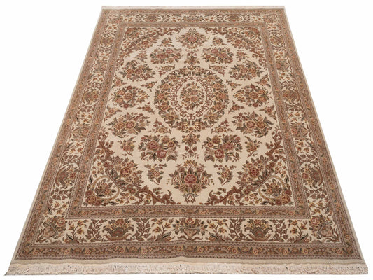 Artalya Ivory Ivory 8x10 Hand Knotted Rug