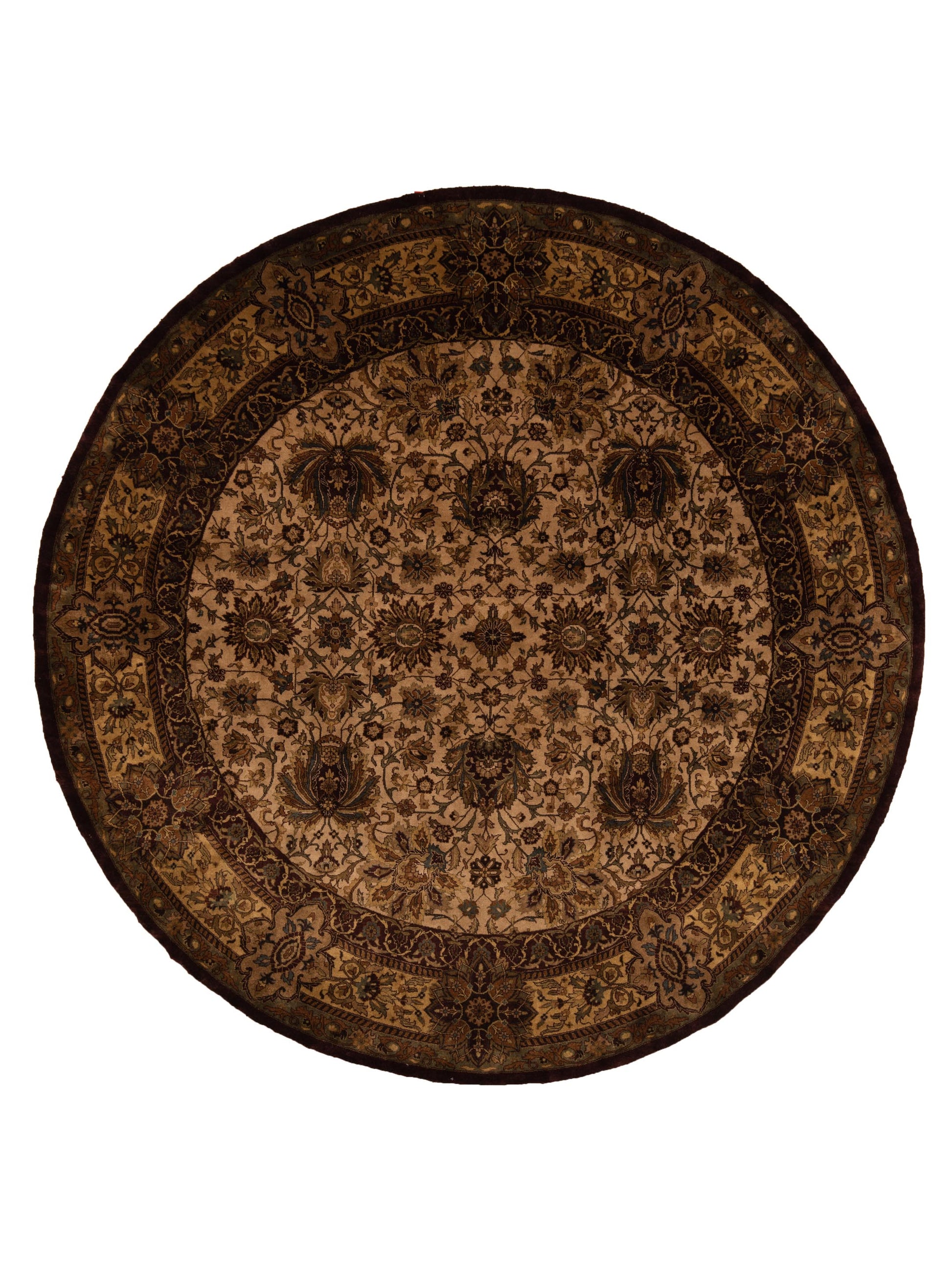 Rajpur Crown  Beige Brown Transitional