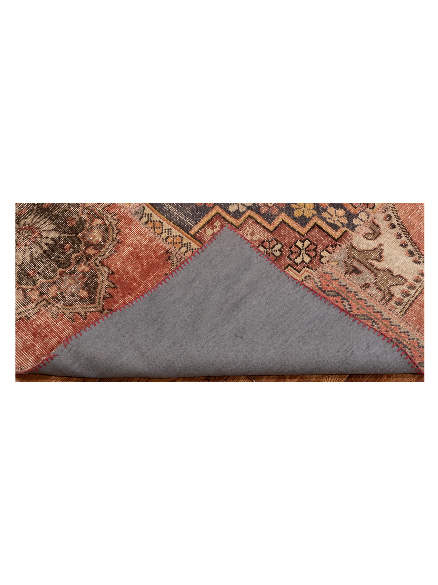 Patchwork Multi 6x13.10 Hand Knotted Rug