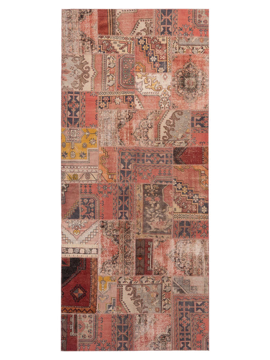 Pasha Turkish Vestige Patchwork  Multi  Contemporary
