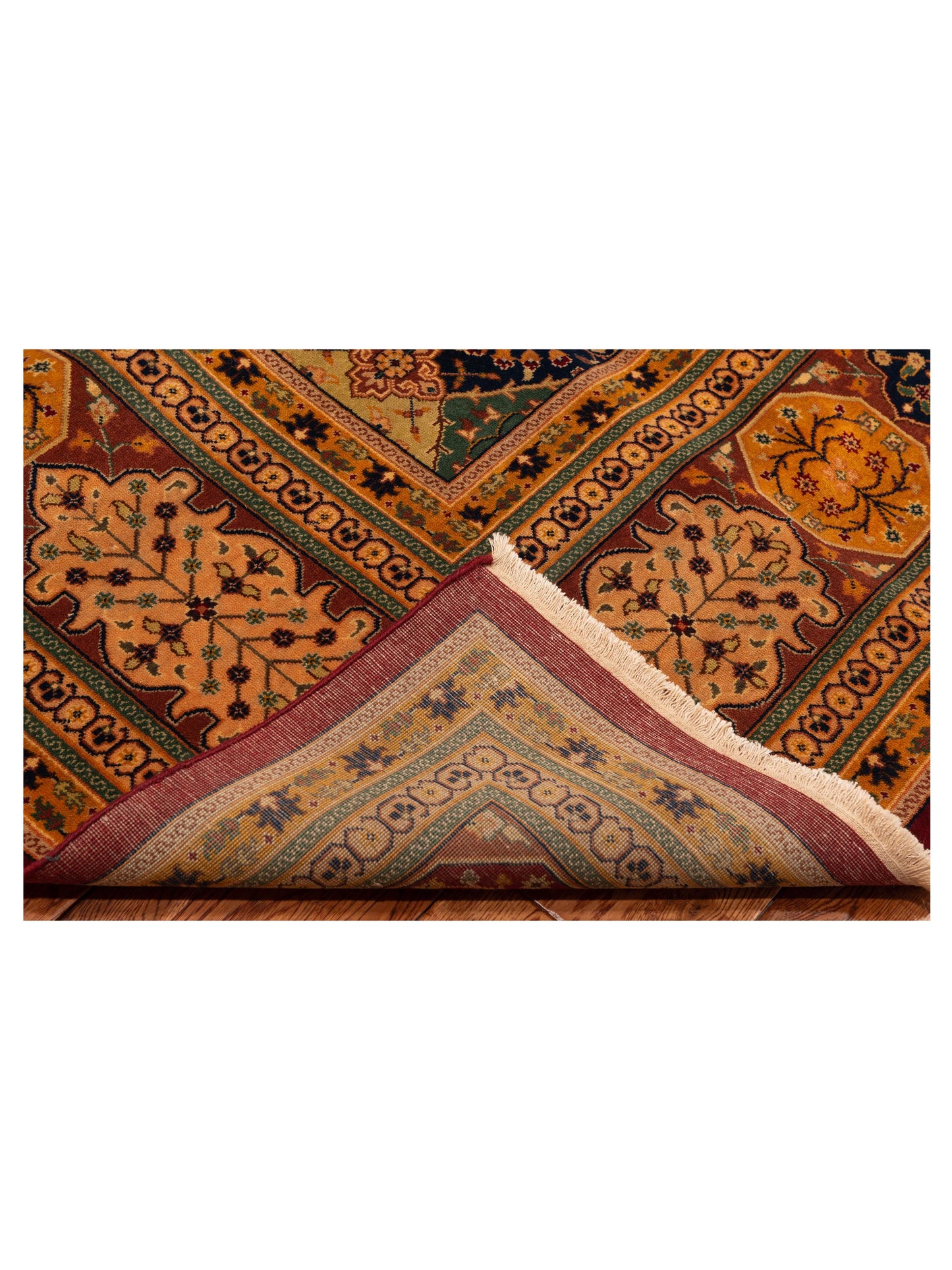 Sansira Multi 9.2x12 Hand Knotted Rug