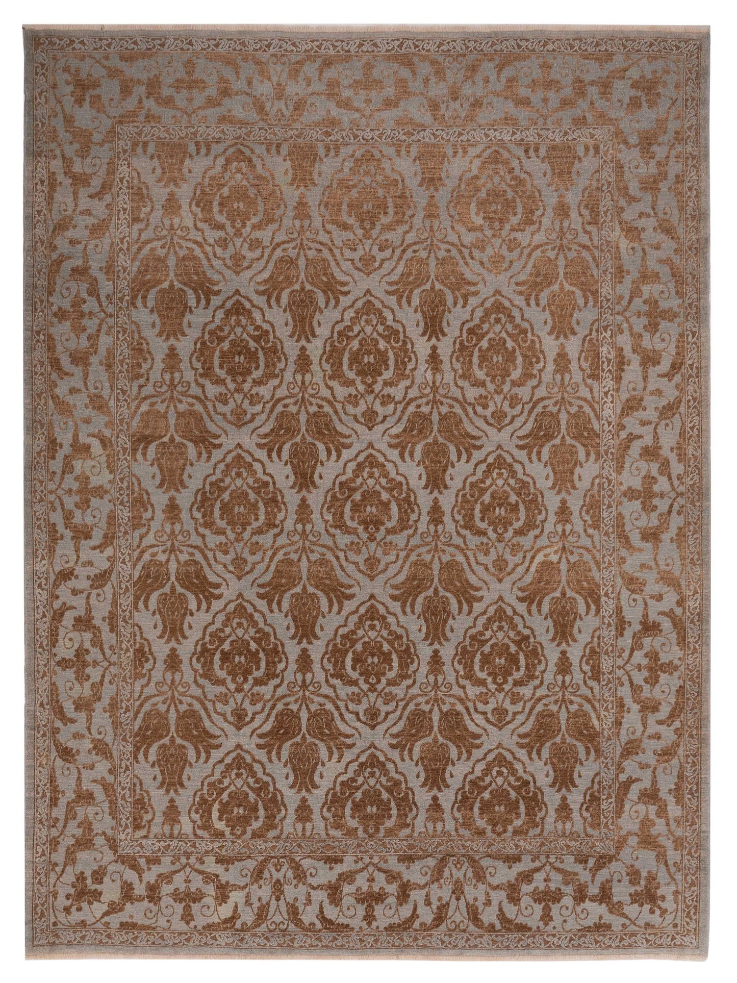 Pasha Defne  Ice Blue Brown Transitional