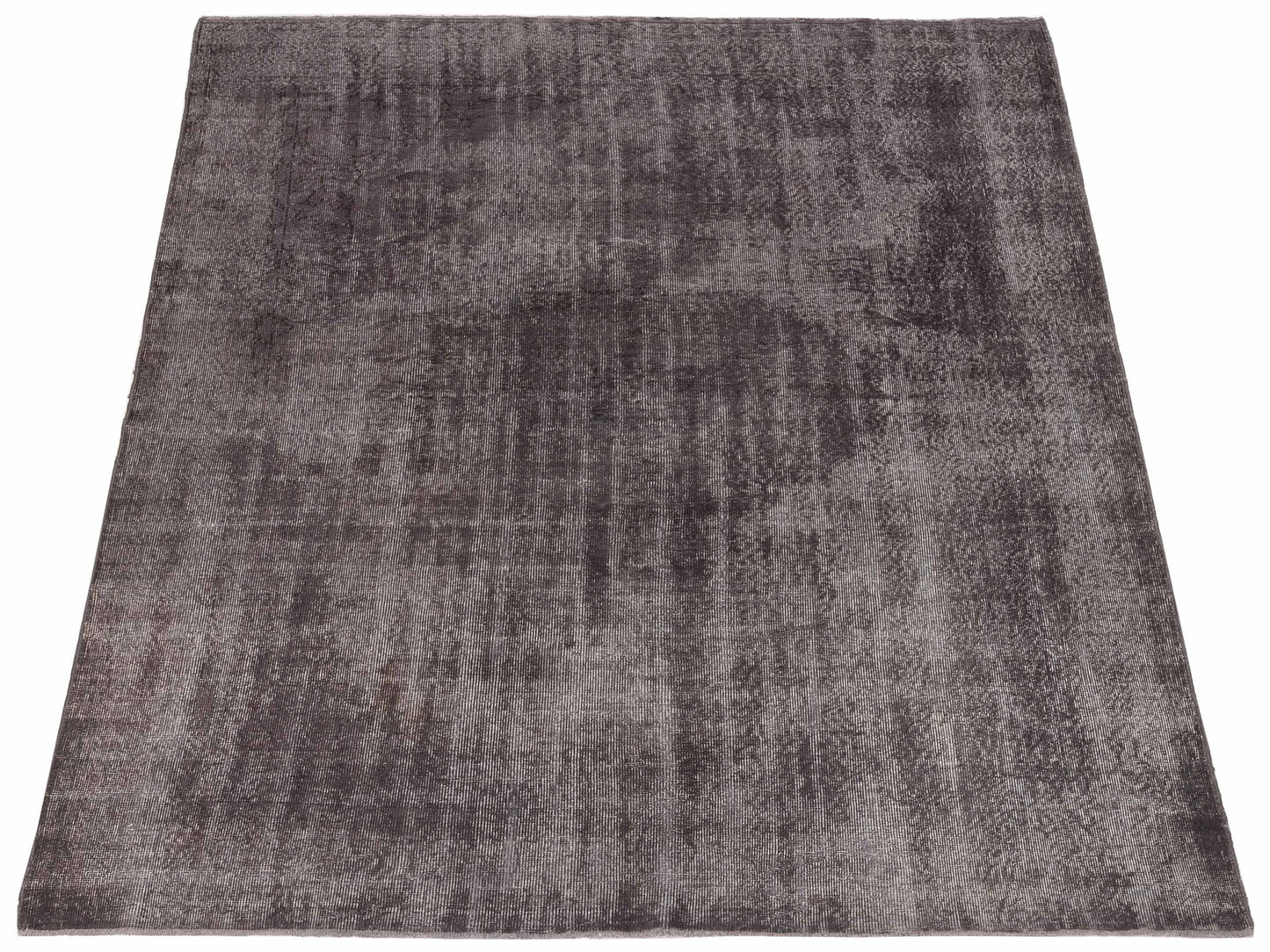 Vintage Gray 7.2x10.2 Hand Knotted Rug