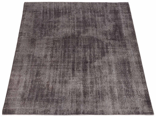 Vintage Gray 7.2x10.2 Hand Knotted Rug