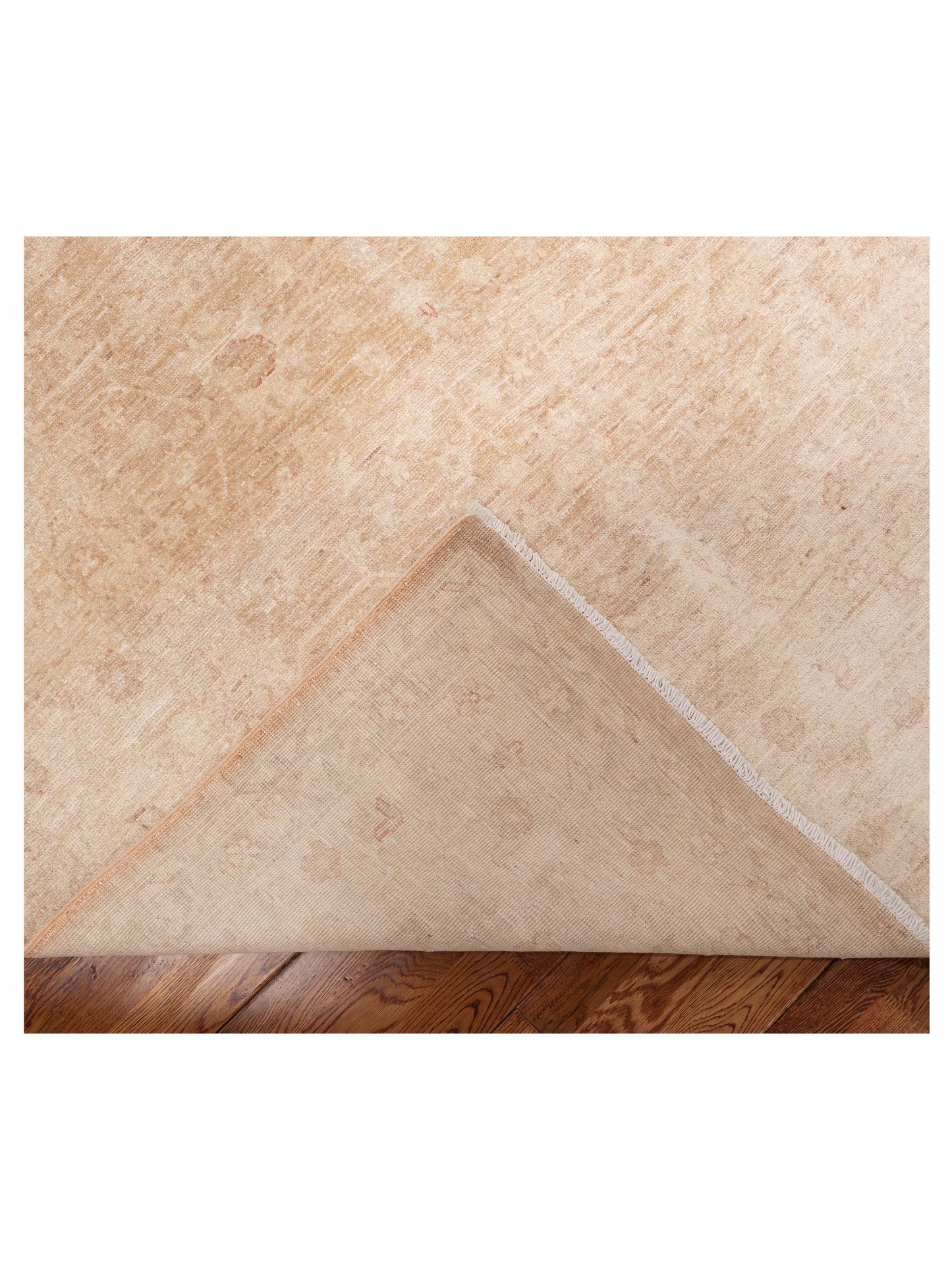 Sabira Green Ivory 7.11x9.10 Hand Knotted Rug