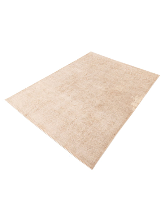 Sabira Ivory Blue 8.10x12 Hand Knotted Rug