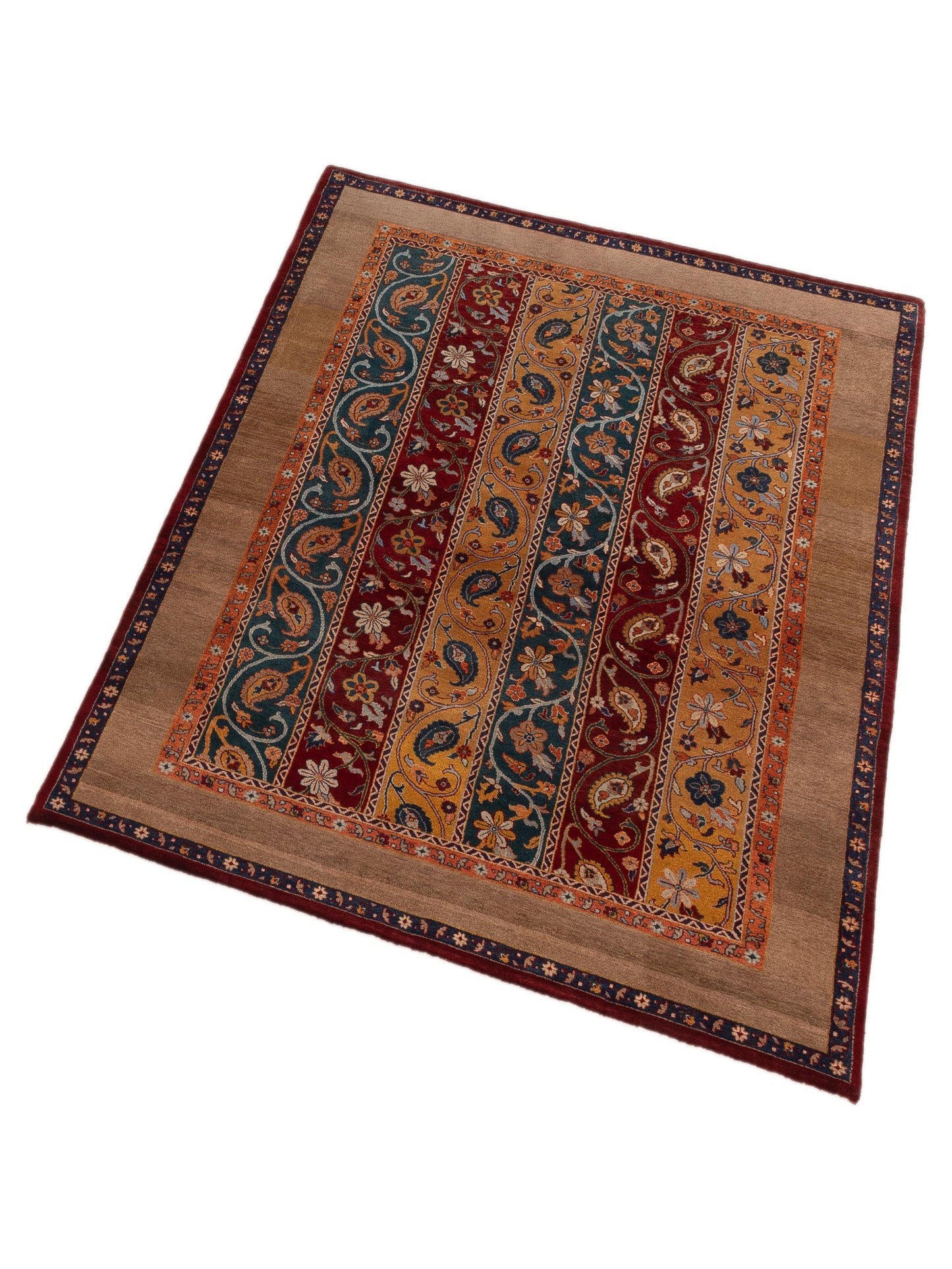 Shalanta Multi 5.9x7.10 Hand Knotted Rug