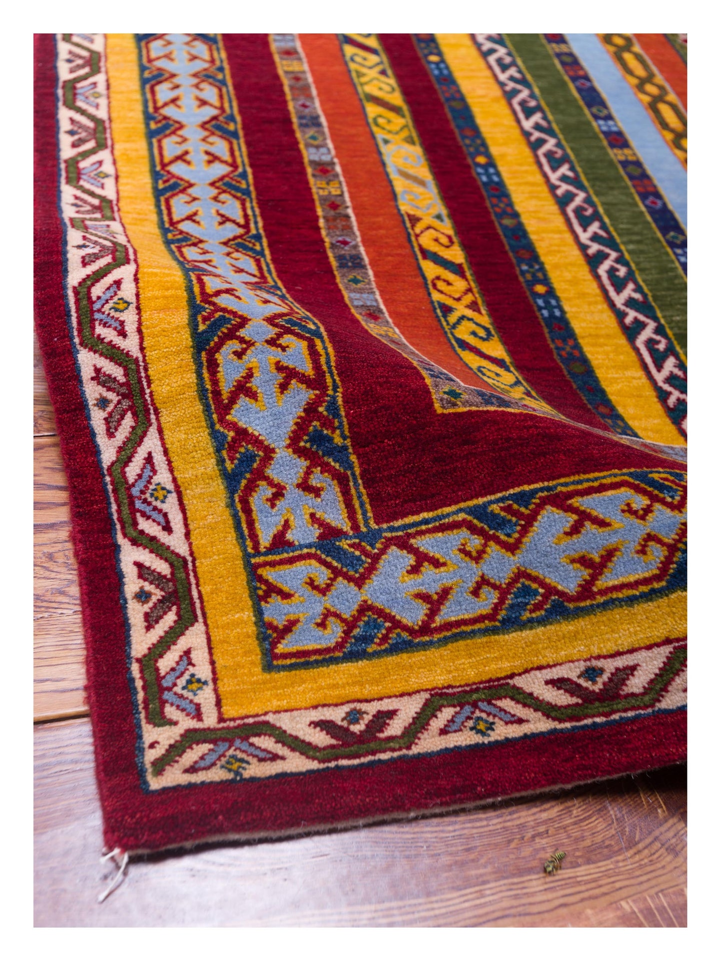 Shalanta Multi 4.1x5.10 Hand Knotted Rug