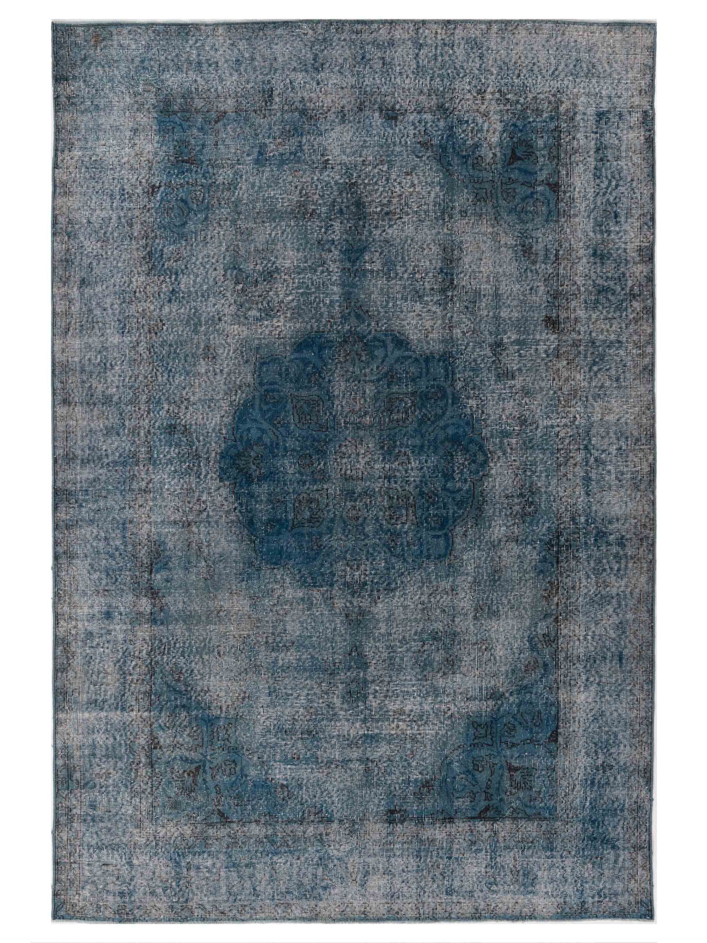 Pasha Vintage  Blue Blue Contemporary