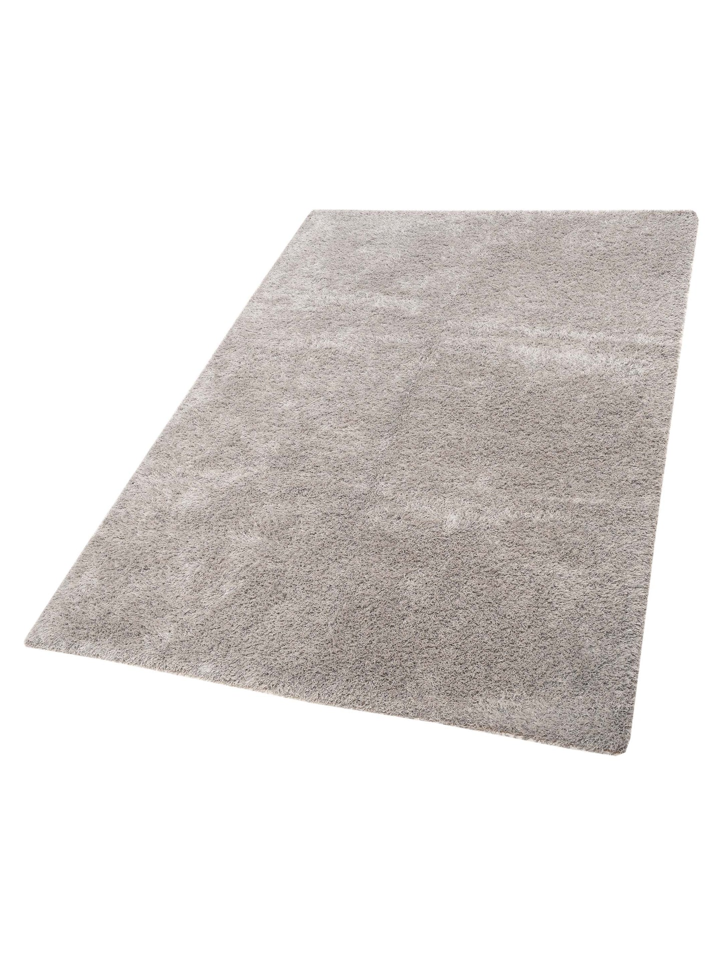 Shaggy Silver 7.10x11.2 Machine Made Rug