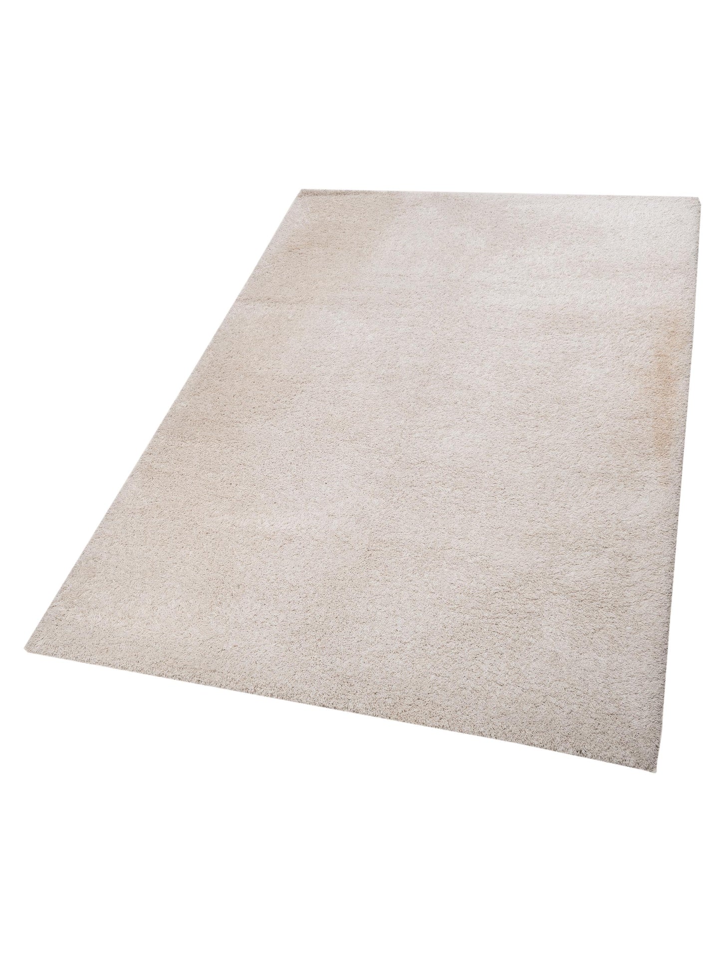 Shaggy Ivory Ivory 7.10x11.2 Machine Made Rug