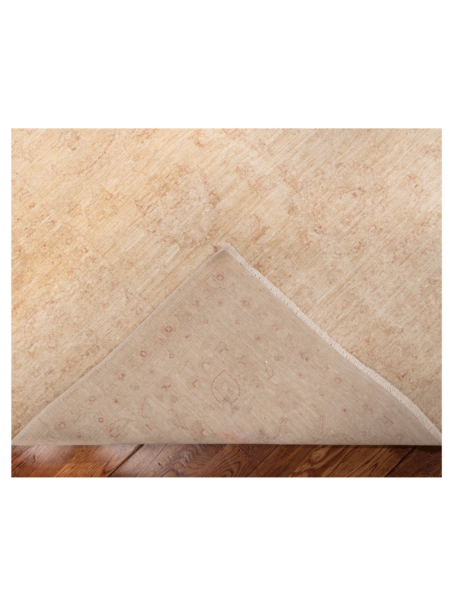 Sabira Ivory Ivory 8.2x10.10 Hand Knotted Rug